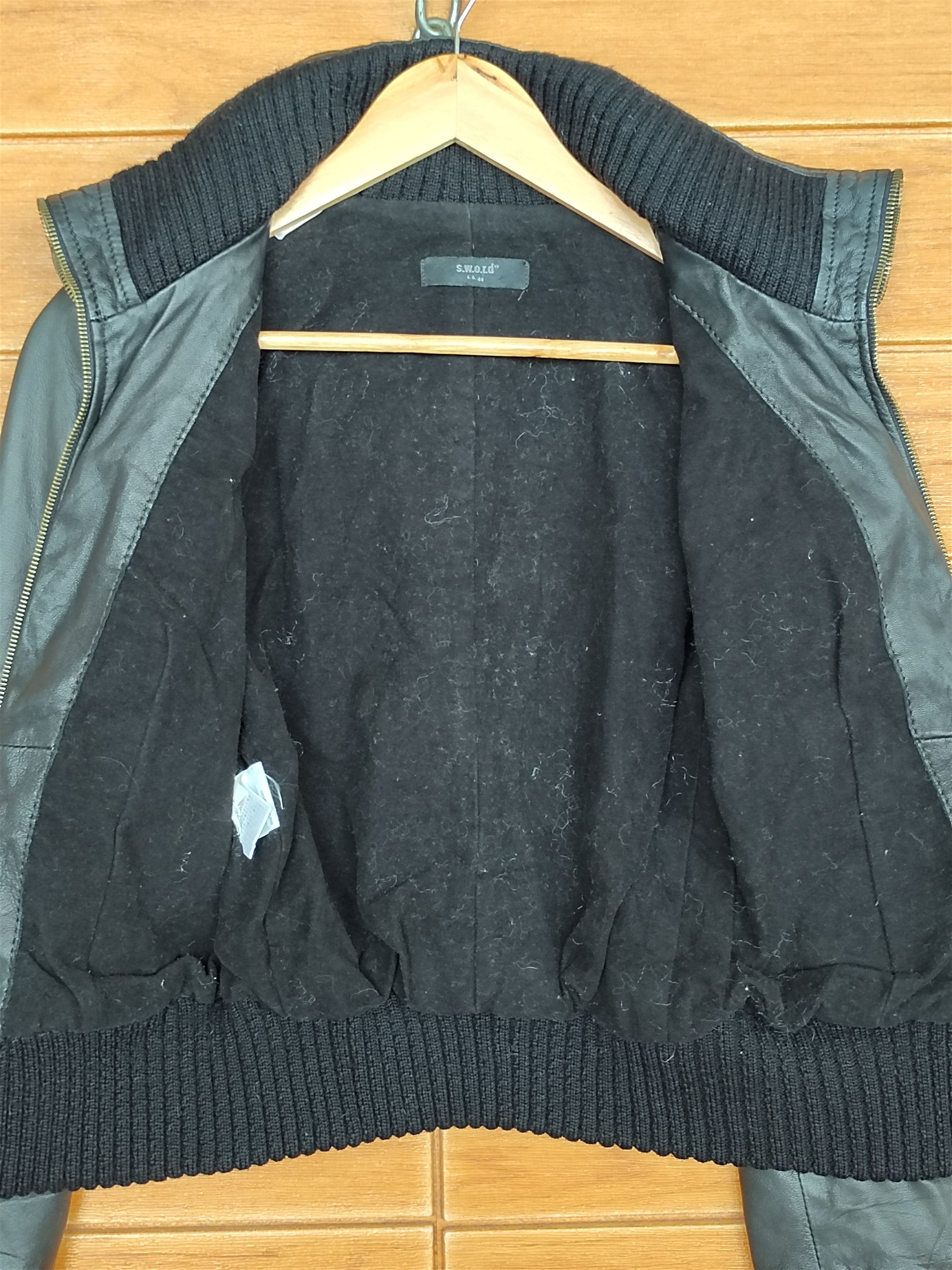 Leather S.W.O.R.D 6.6.44 Leather Jacket Size XS / US 0-2 / IT 36-38 - 9 Thumbnail