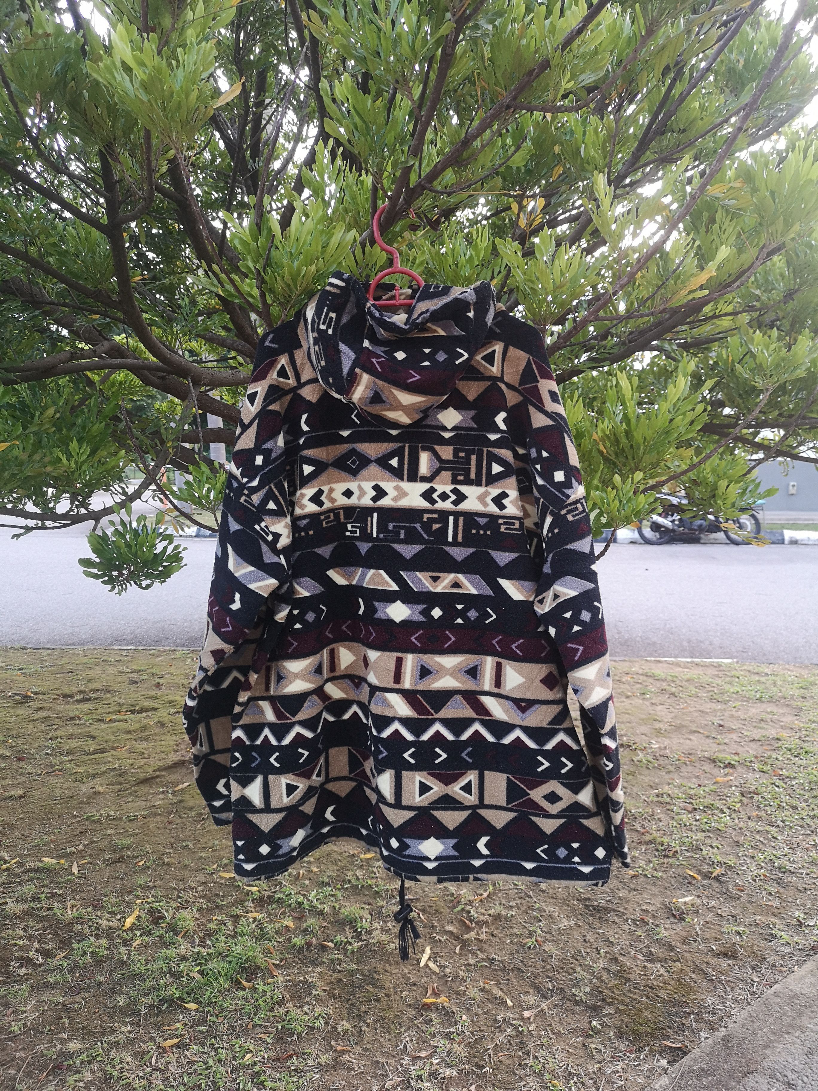 Japanese Brand Swash Hoodie Navajo Fleece half zip Size US L / EU 52-54 / 3 - 2 Thumbnail