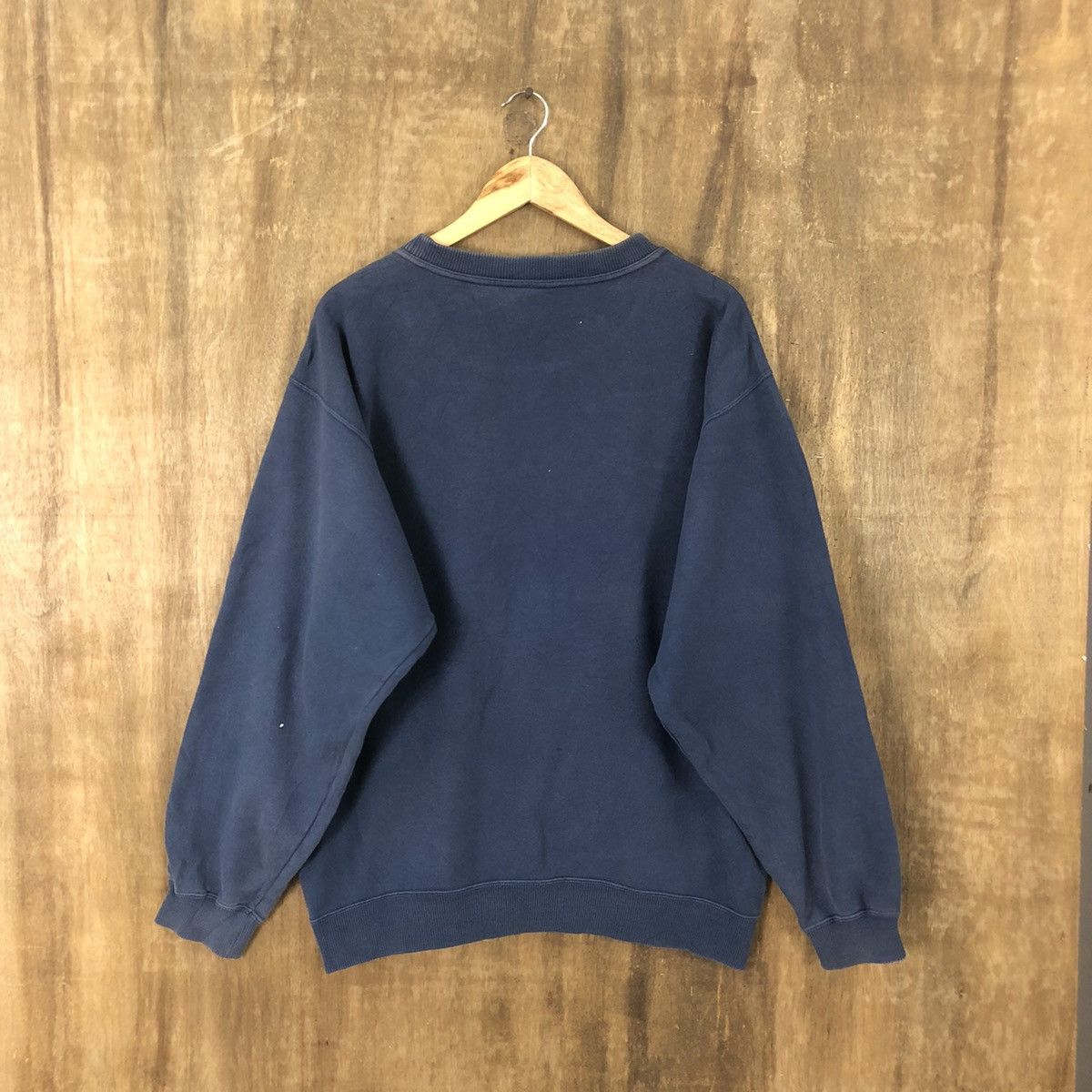 Nike × Vintage Vintage Nike Dark Blue Sweatshirt #176 Size US XXL / EU 58 / 5 - 10 Thumbnail