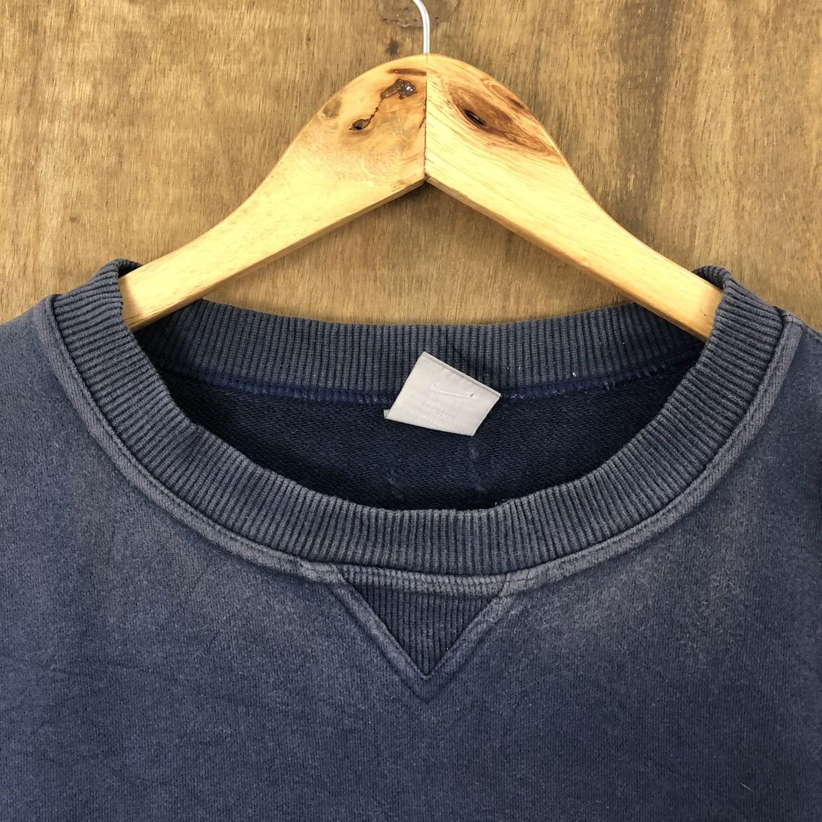 Nike × Vintage Vintage Nike Dark Blue Sweatshirt #176 Size US XXL / EU 58 / 5 - 5 Thumbnail