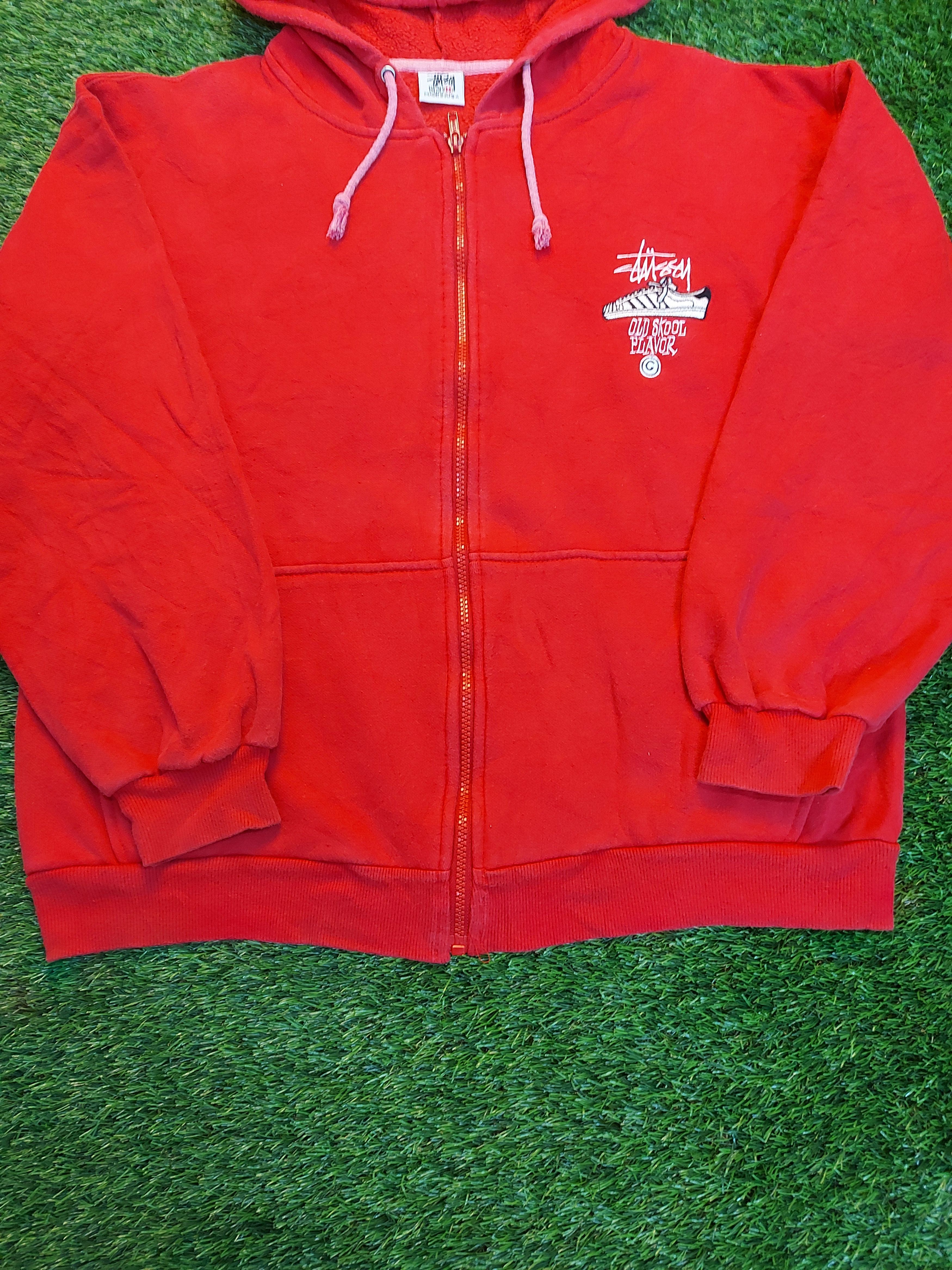 Stussy (A32) STUSSY - zipper hoodie made in usa Size US M / EU 48-50 / 2 - 4 Thumbnail