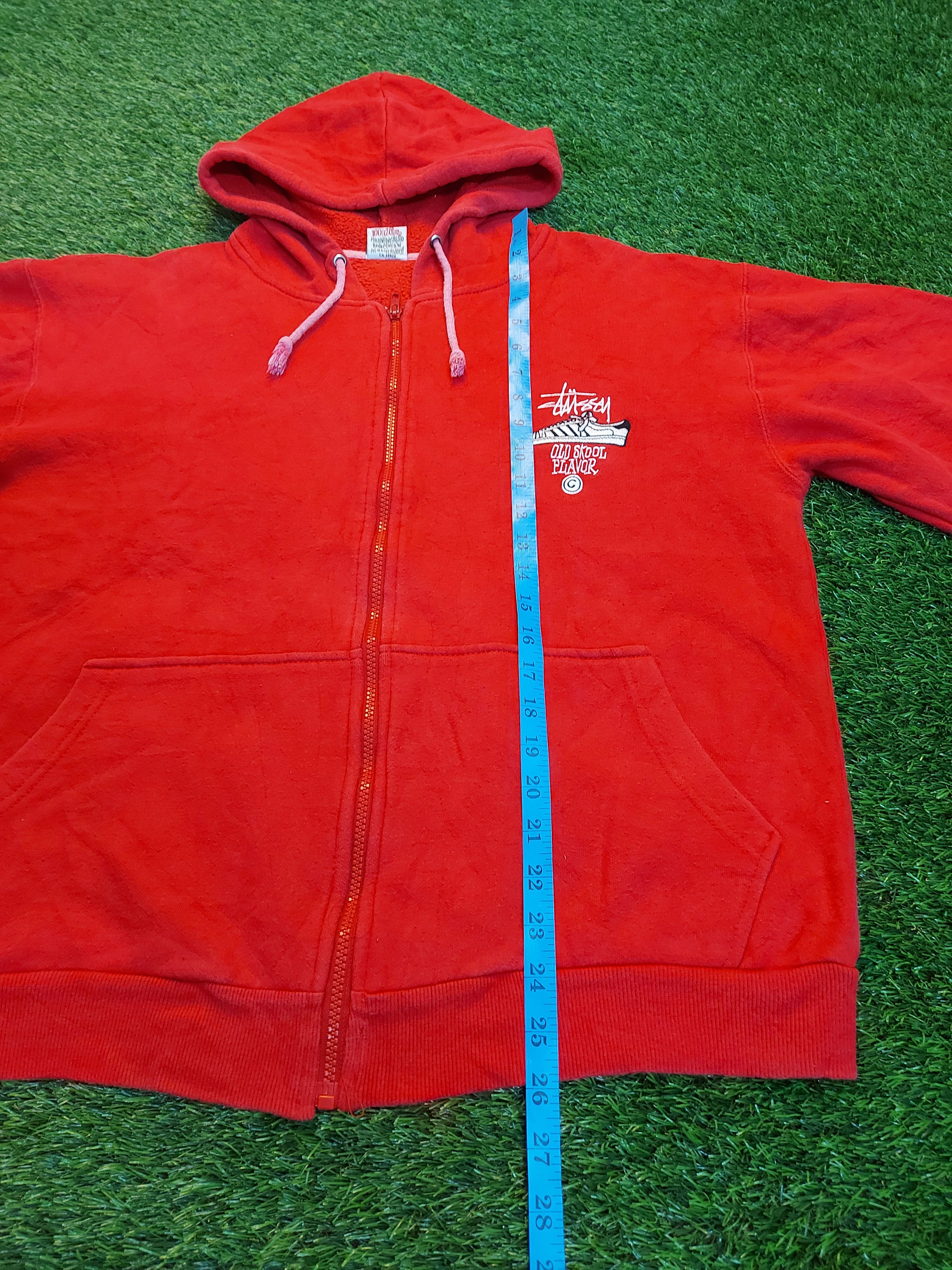 Stussy (A32) STUSSY - zipper hoodie made in usa Size US M / EU 48-50 / 2 - 11 Thumbnail