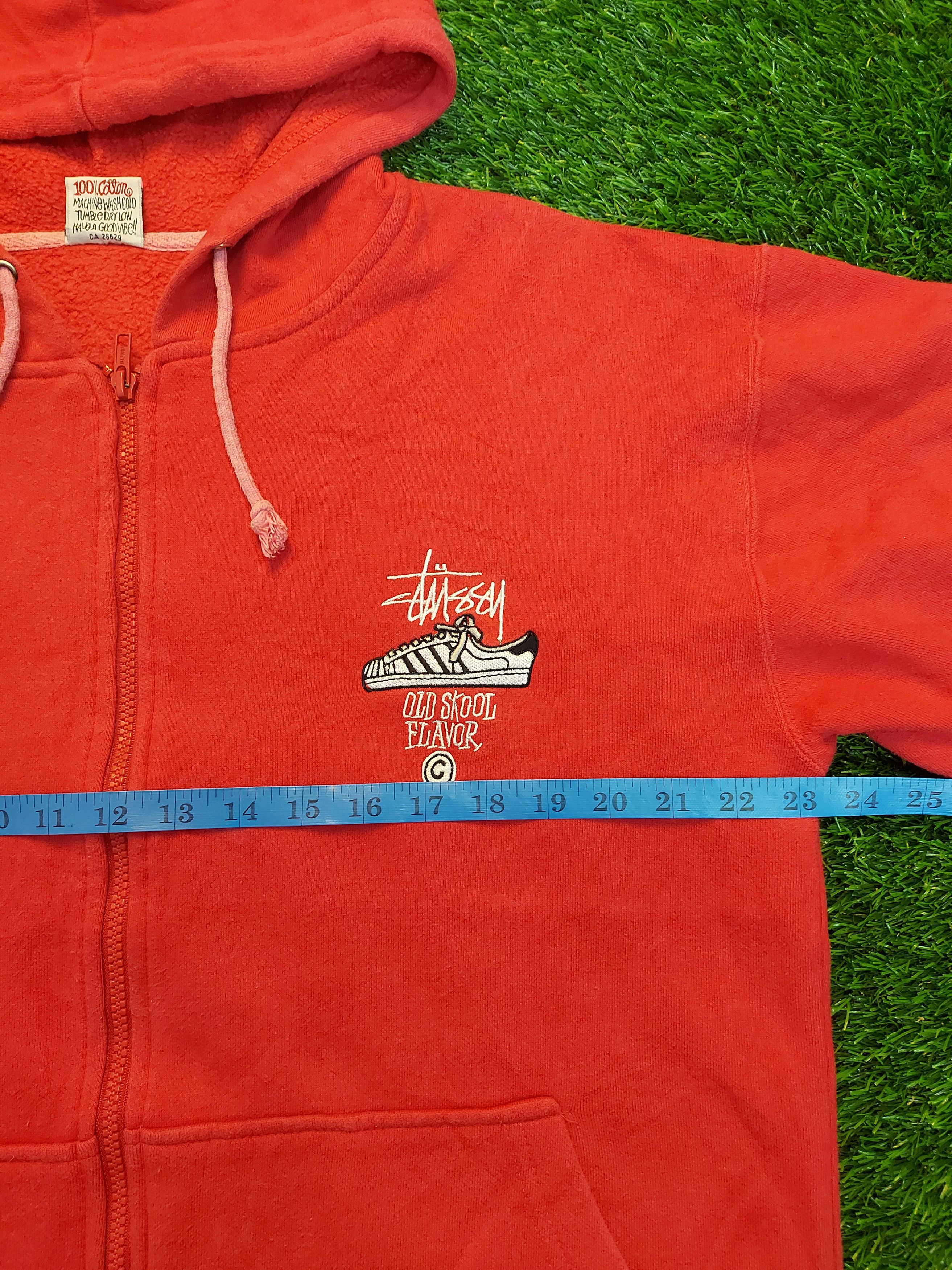 Stussy (A32) STUSSY - zipper hoodie made in usa Size US M / EU 48-50 / 2 - 9 Thumbnail