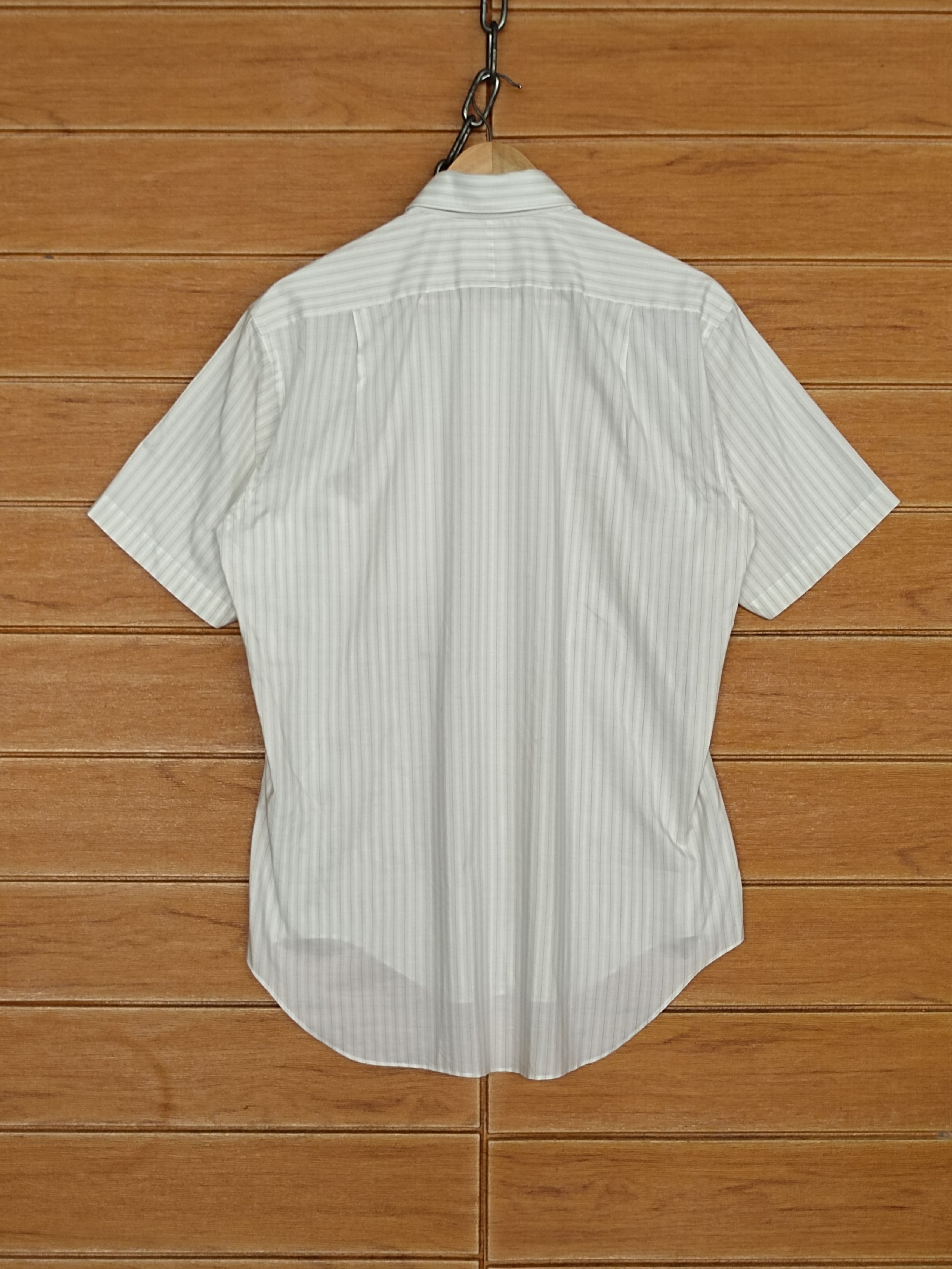Pierre Balmain × Vintage Vintage Pierre Balmain Paris Striped Button Up Shirt Size US M / EU 48-50 / 2 - 7 Thumbnail