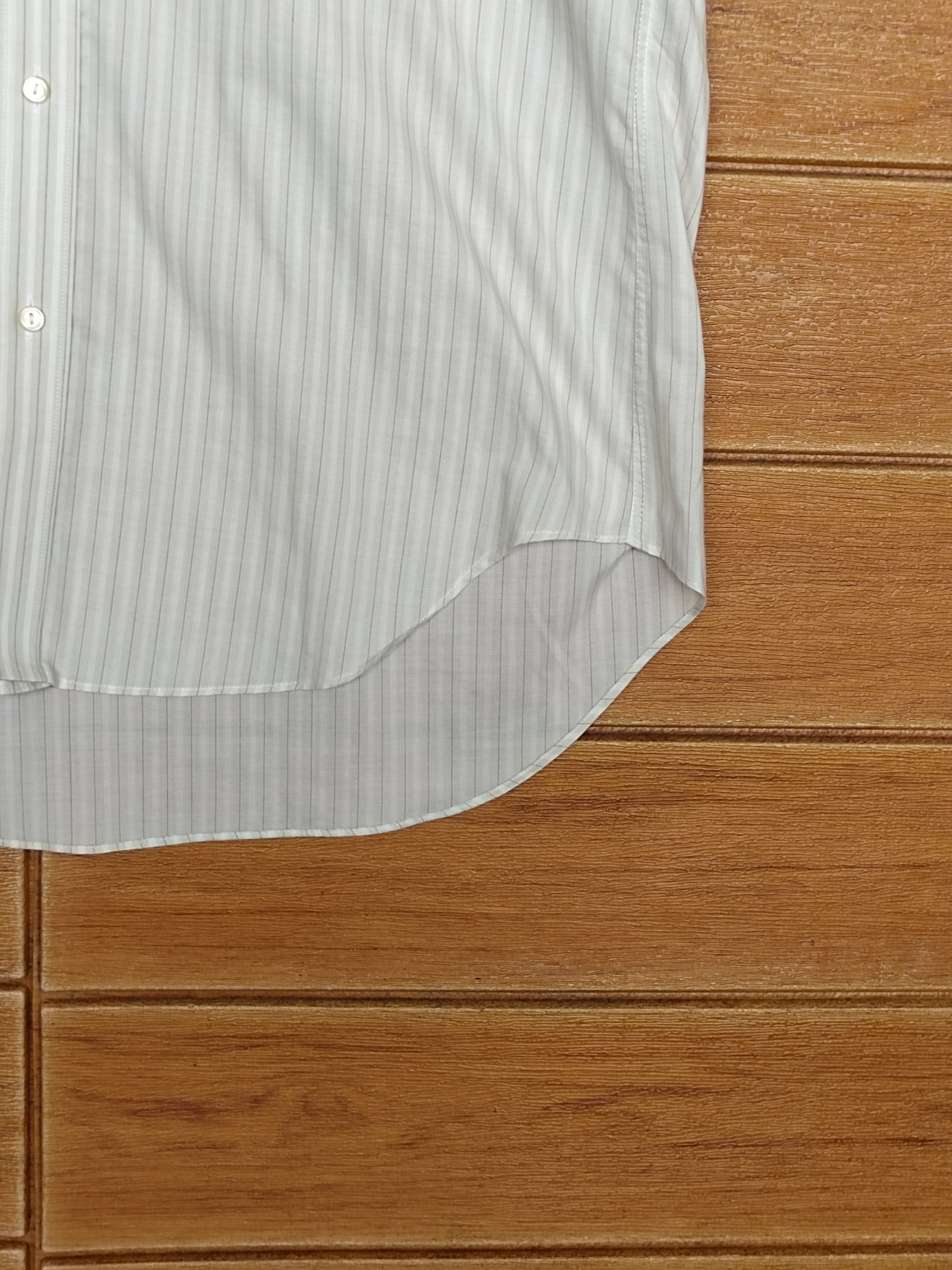 Pierre Balmain × Vintage Vintage Pierre Balmain Paris Striped Button Up Shirt Size US M / EU 48-50 / 2 - 5 Thumbnail