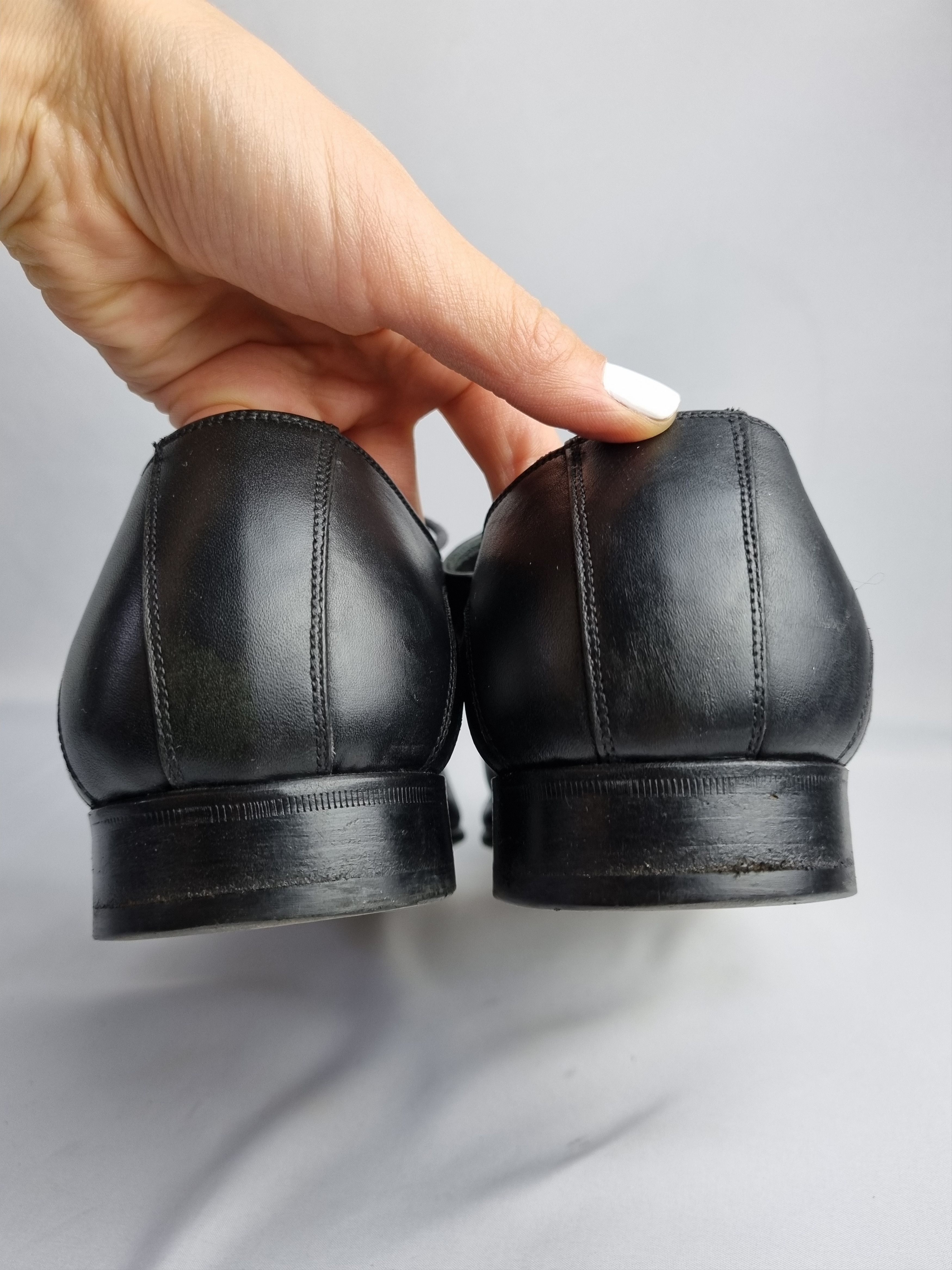 Dolce & Gabbana × Vintage Dolce and Gabbana Leather Shoes Size US 8 / EU 41 - 8 Thumbnail