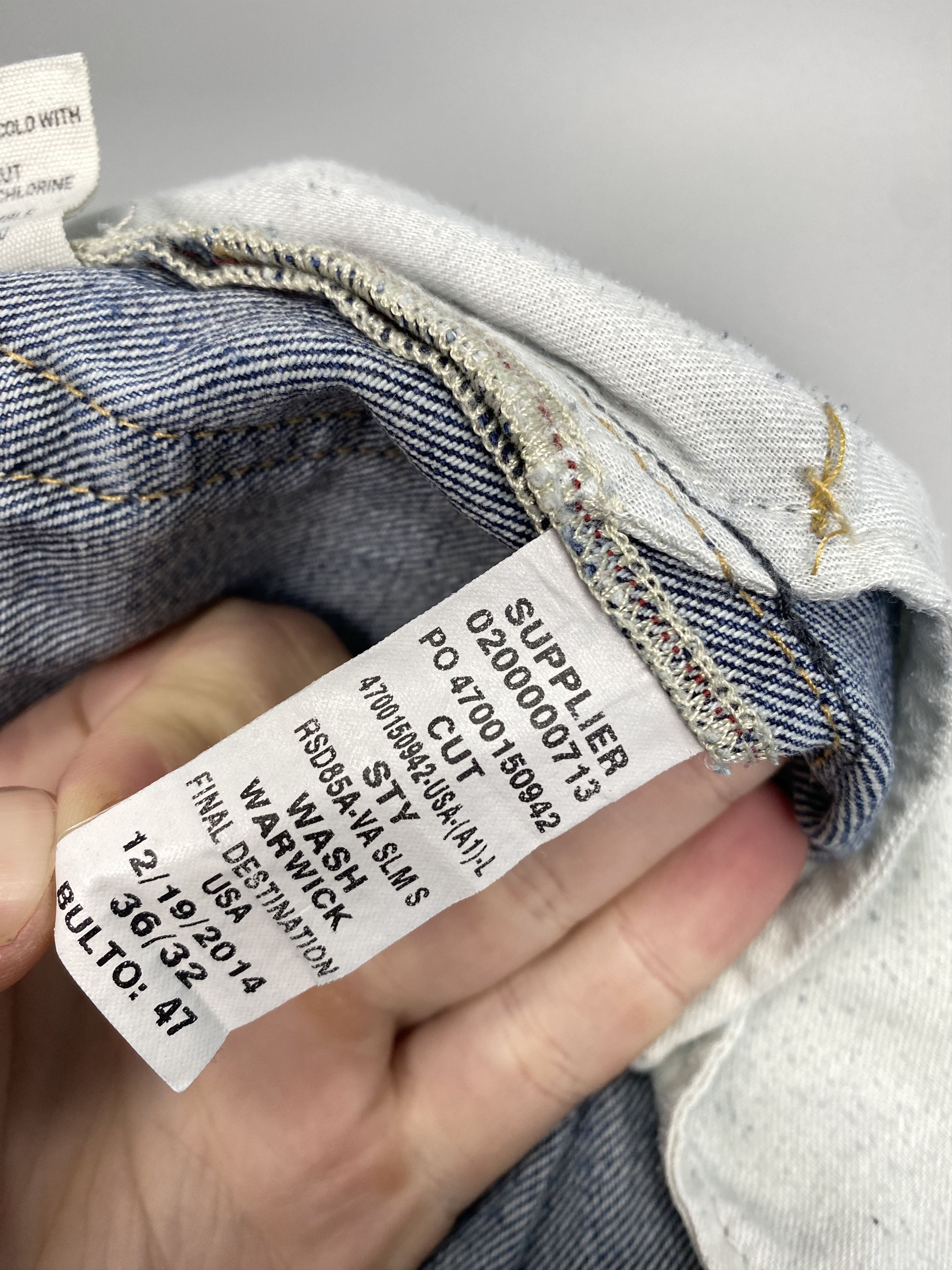 Polo Ralph Lauren Vintage Polo Ralph Lauren Blue Denim Jeans W36 L32 Size US 36 / EU 52 - 13 Thumbnail