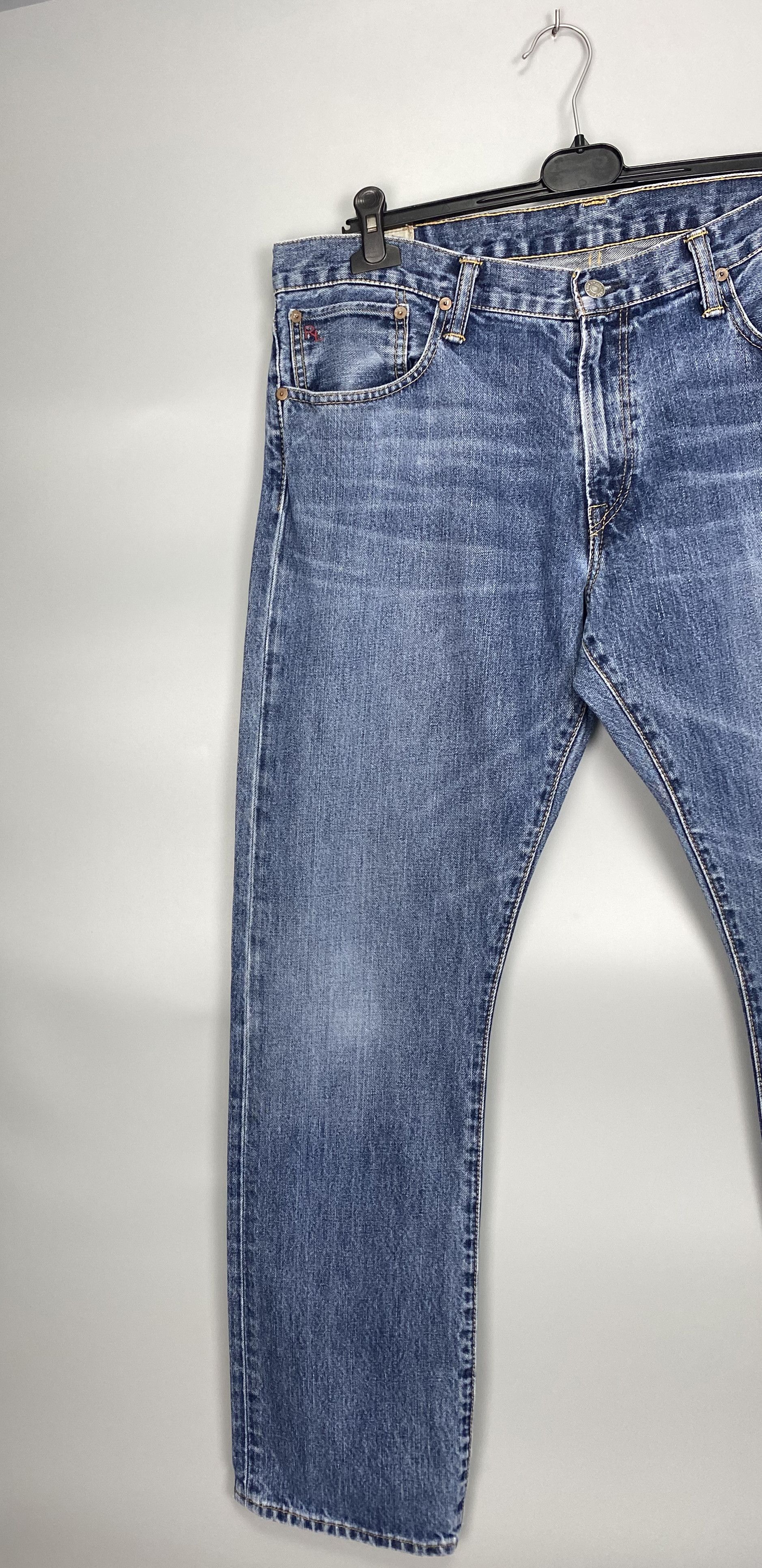 Polo Ralph Lauren Vintage Polo Ralph Lauren Blue Denim Jeans W36 L32 Size US 36 / EU 52 - 2 Thumbnail