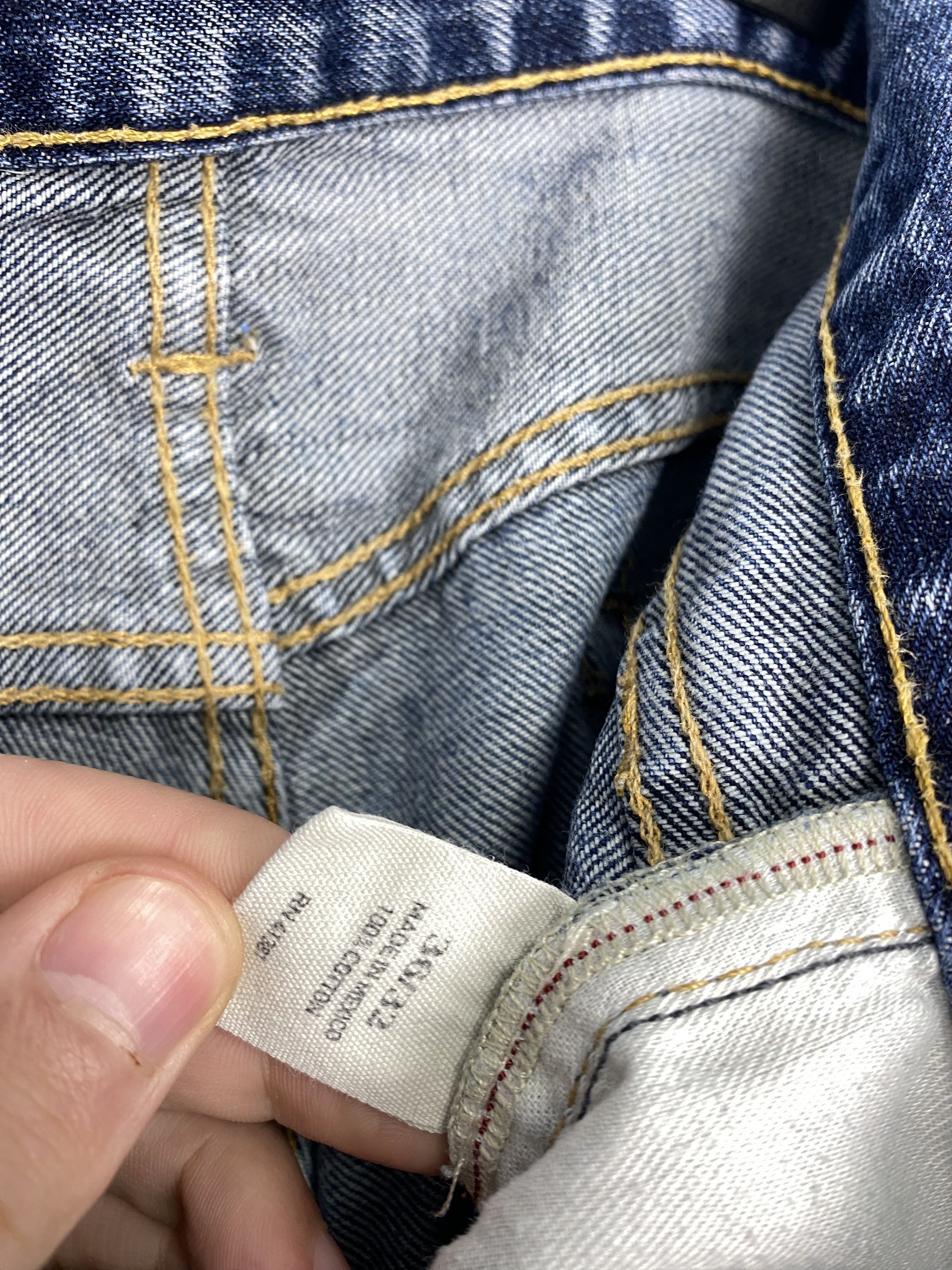 Polo Ralph Lauren Vintage Polo Ralph Lauren Blue Denim Jeans W36 L32 Size US 36 / EU 52 - 14 Thumbnail
