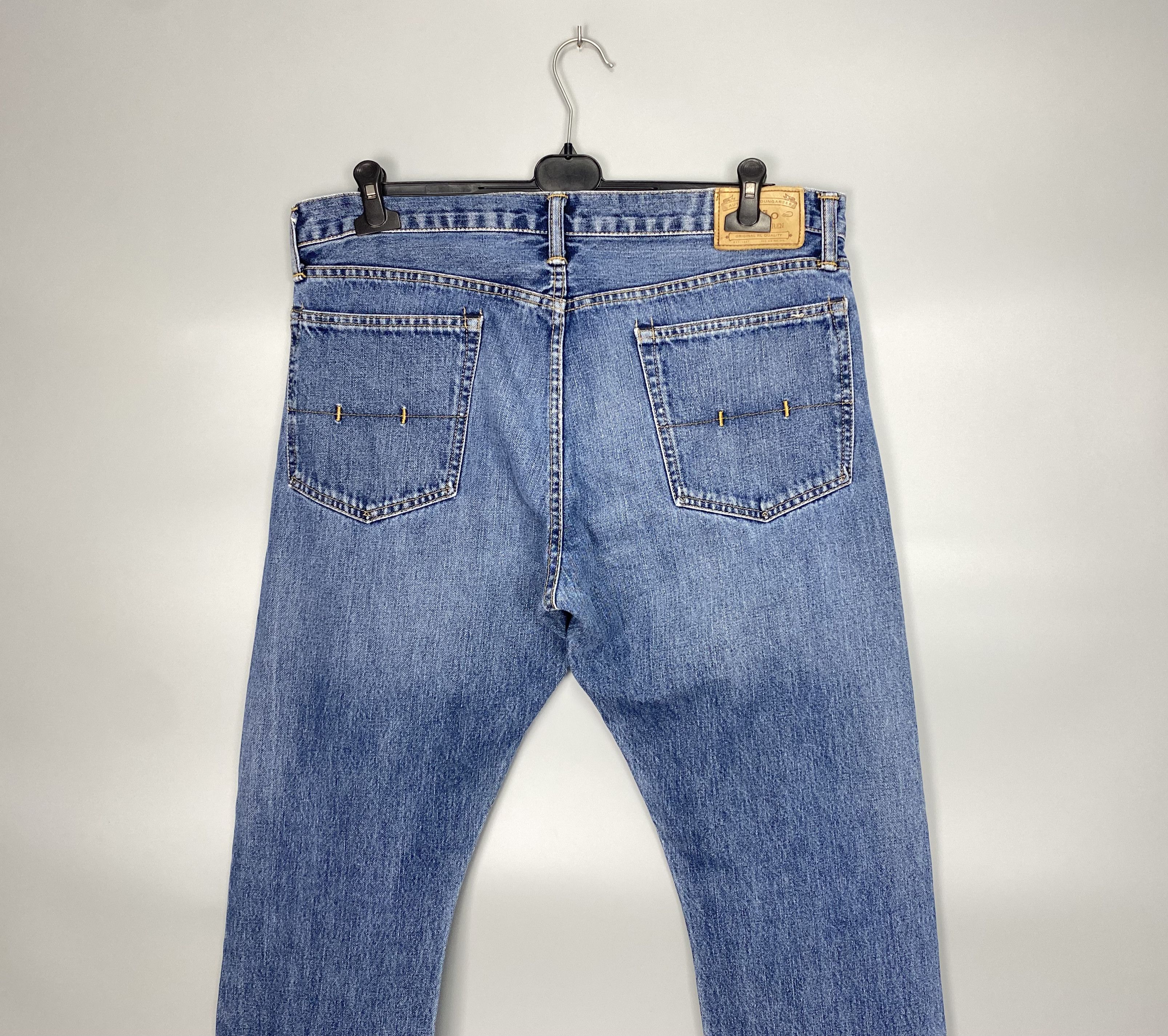 Polo Ralph Lauren Vintage Polo Ralph Lauren Blue Denim Jeans W36 L32 Size US 36 / EU 52 - 9 Thumbnail