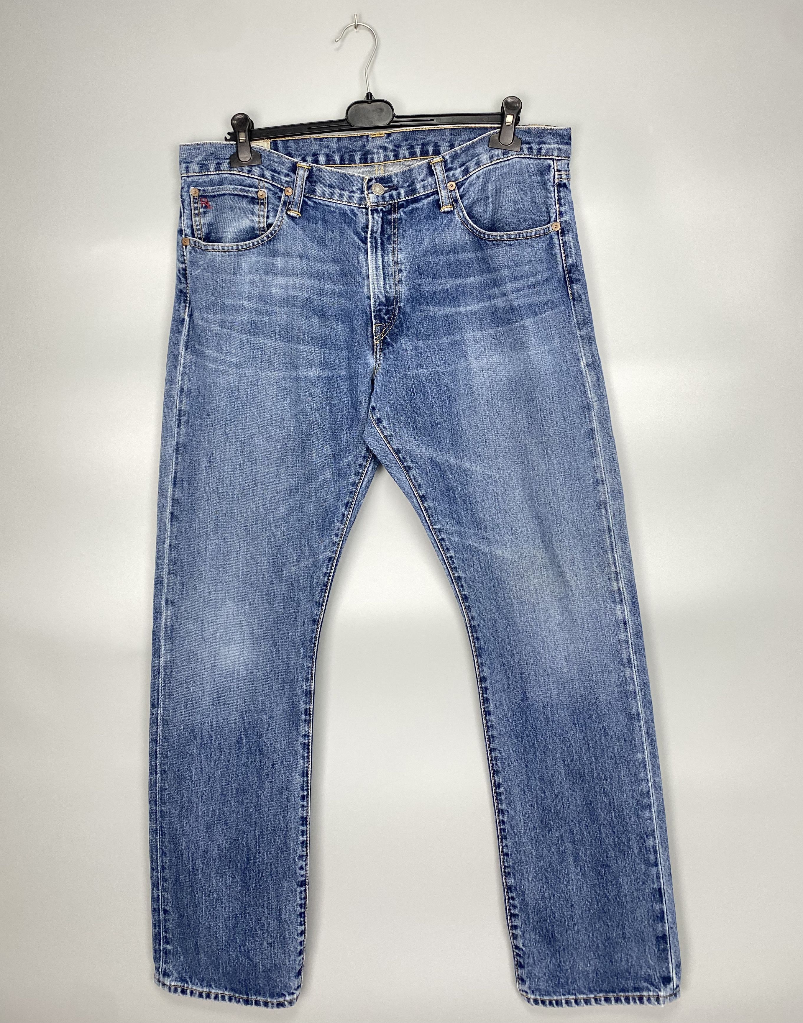 Polo Ralph Lauren Vintage Polo Ralph Lauren Blue Denim Jeans W36 L32 Size US 36 / EU 52 - 1 Thumbnail