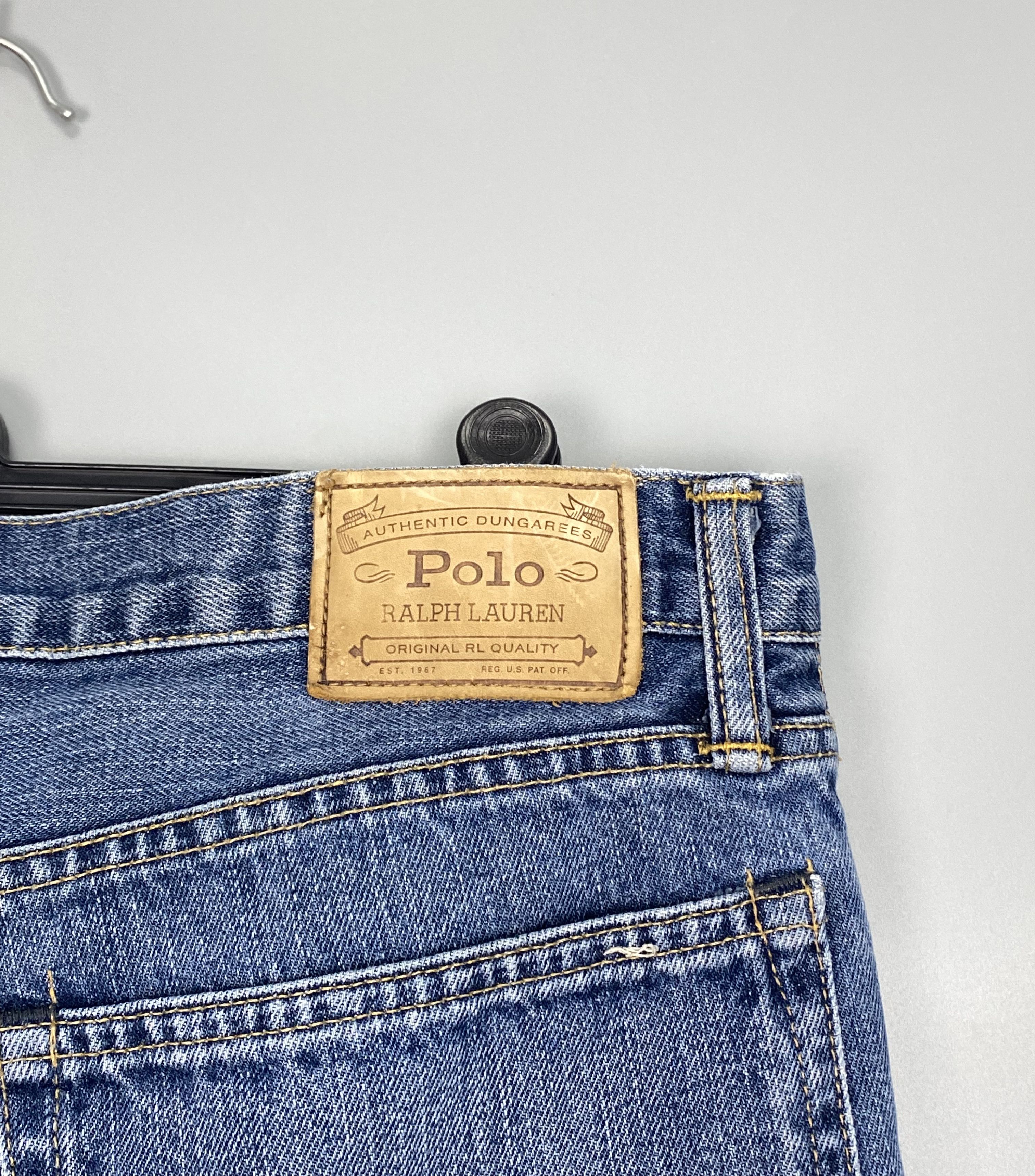 Polo Ralph Lauren Vintage Polo Ralph Lauren Blue Denim Jeans W36 L32 Size US 36 / EU 52 - 10 Thumbnail