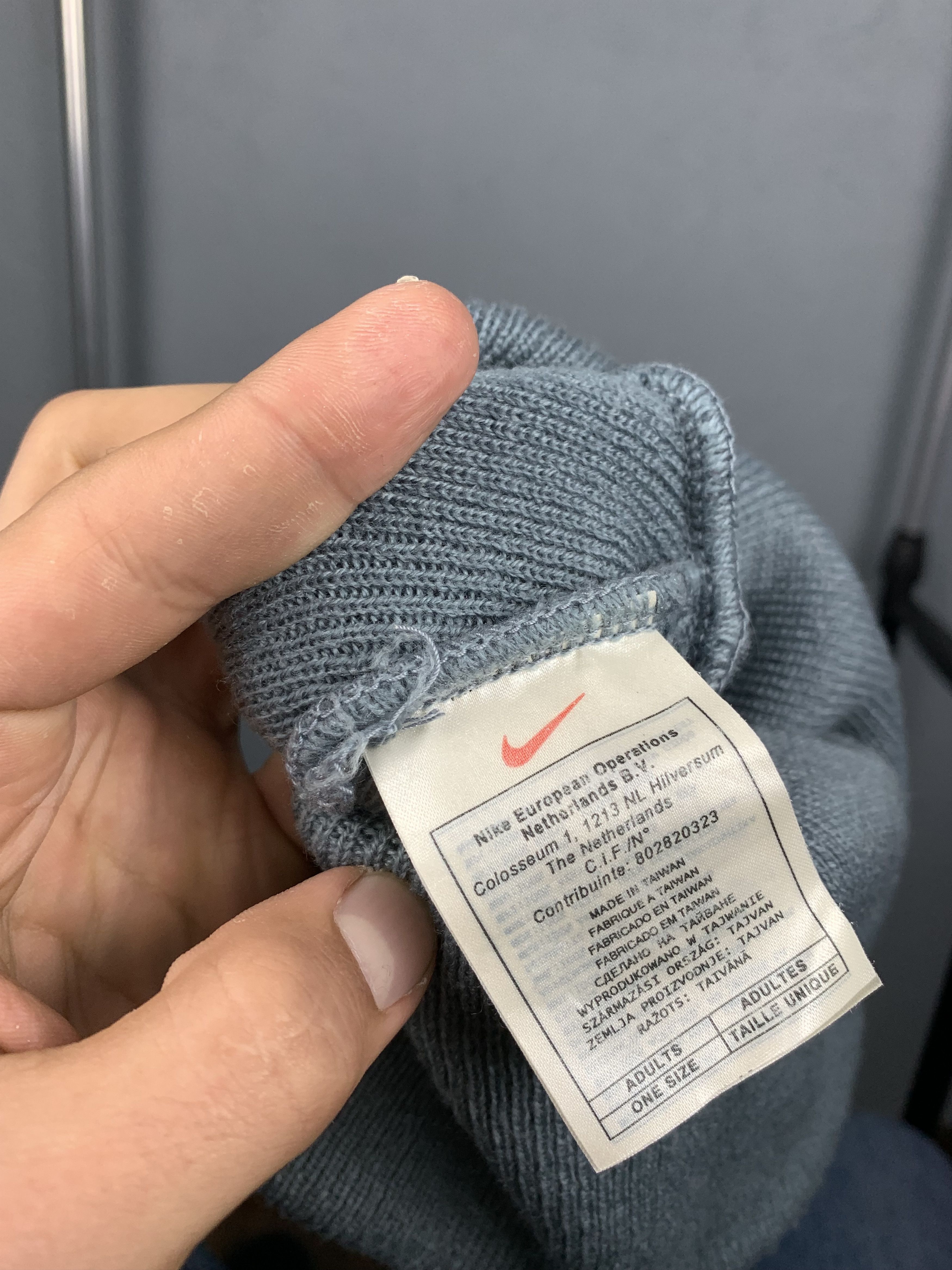 Nike × Vintage Nike Vintage Beanie Hat Size ONE SIZE - 5 Thumbnail
