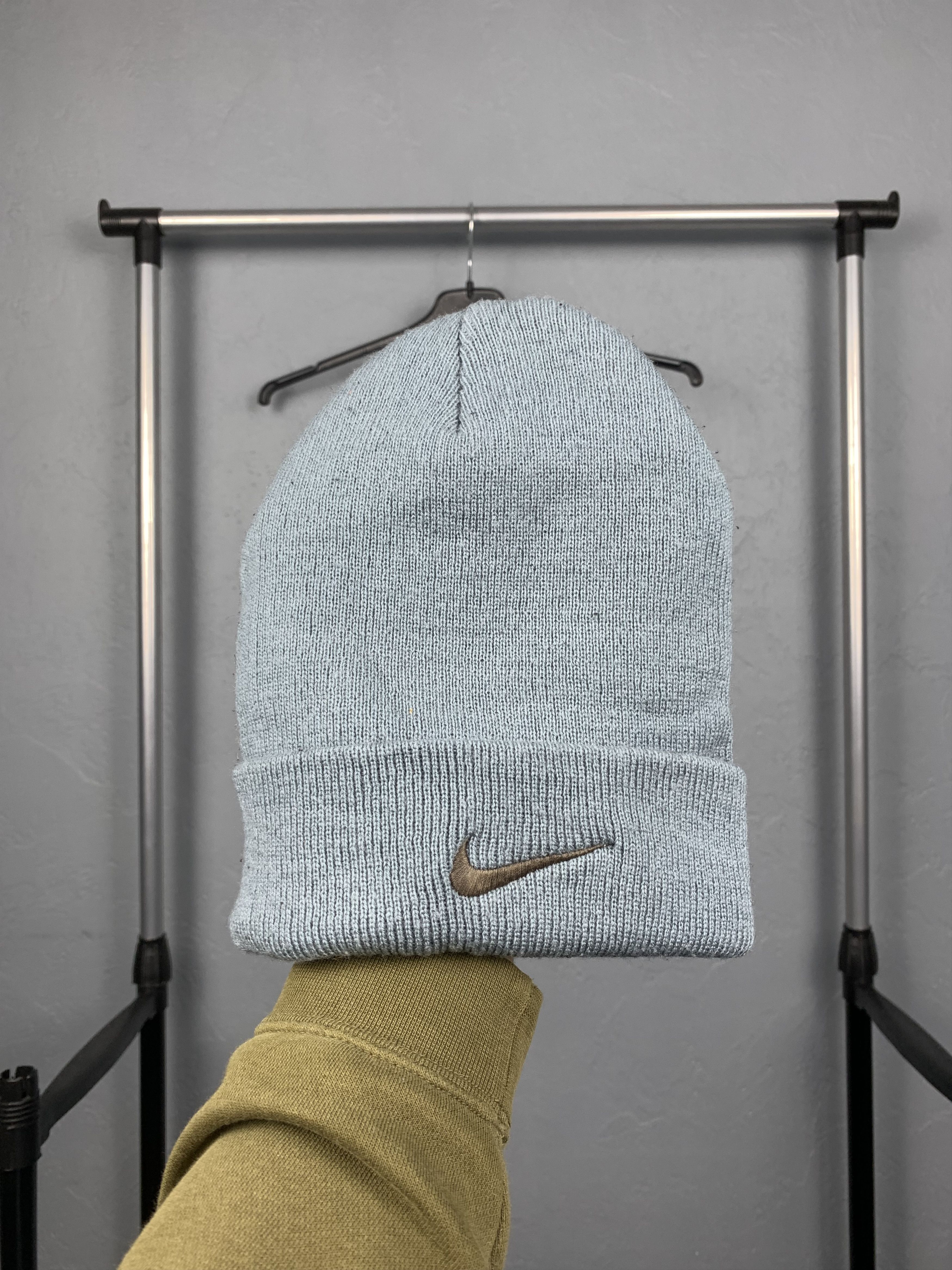 Nike × Vintage Nike Vintage Beanie Hat Size ONE SIZE - 1 Thumbnail