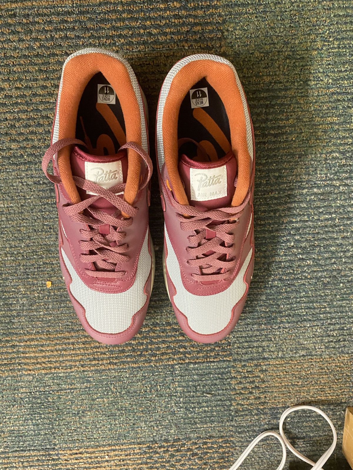 Nike Air Max 1 Patta Size US 11 / EU 44 - 2 Thumbnail