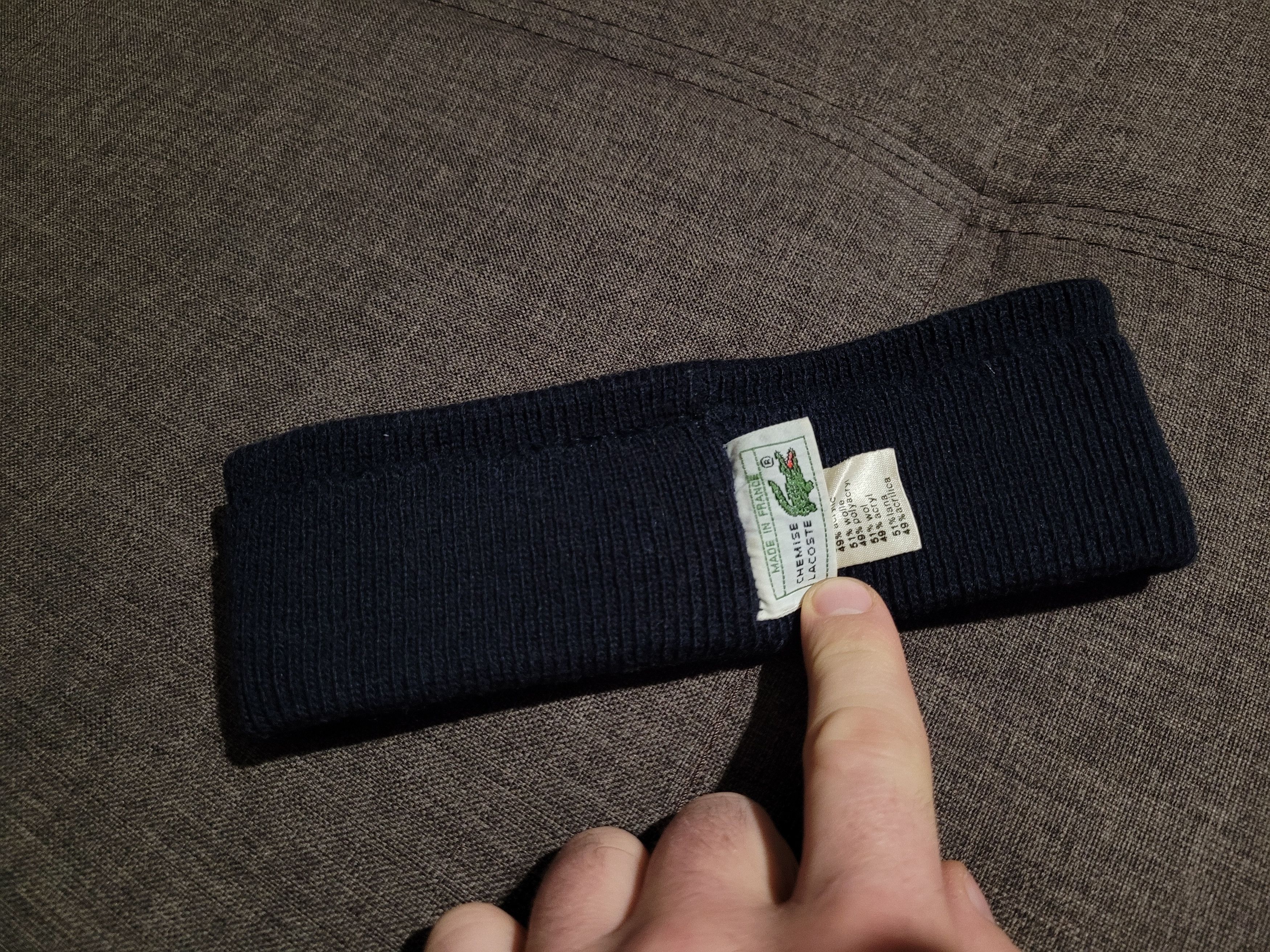 Lacoste headband Lacoste hat 1973 Size ONE SIZE - 4 Thumbnail