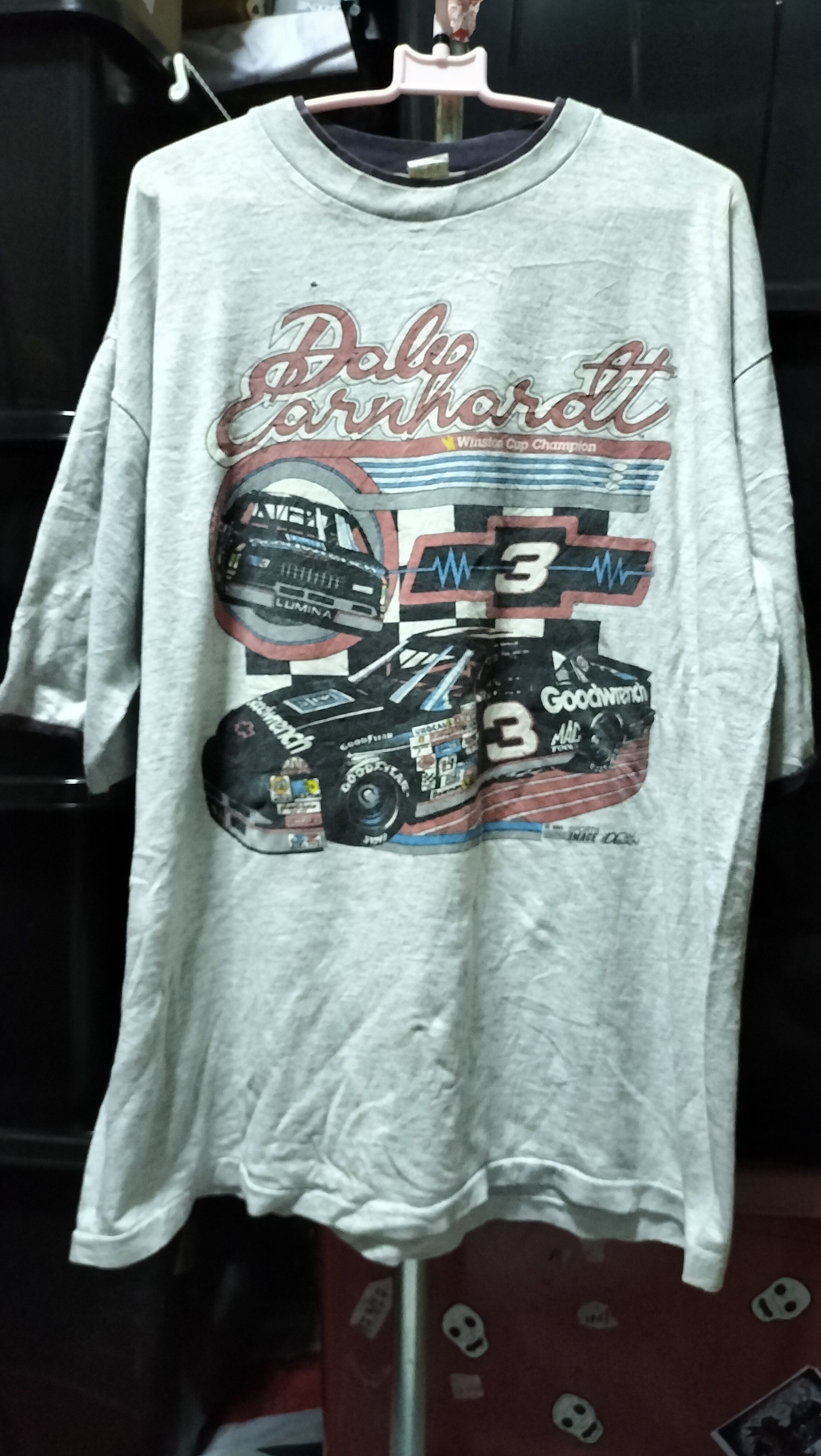 NASCAR Vintage 90s Nascar Racing Winston Championship Cup 1991 Size US XL / EU 56 / 4 - 13 Thumbnail