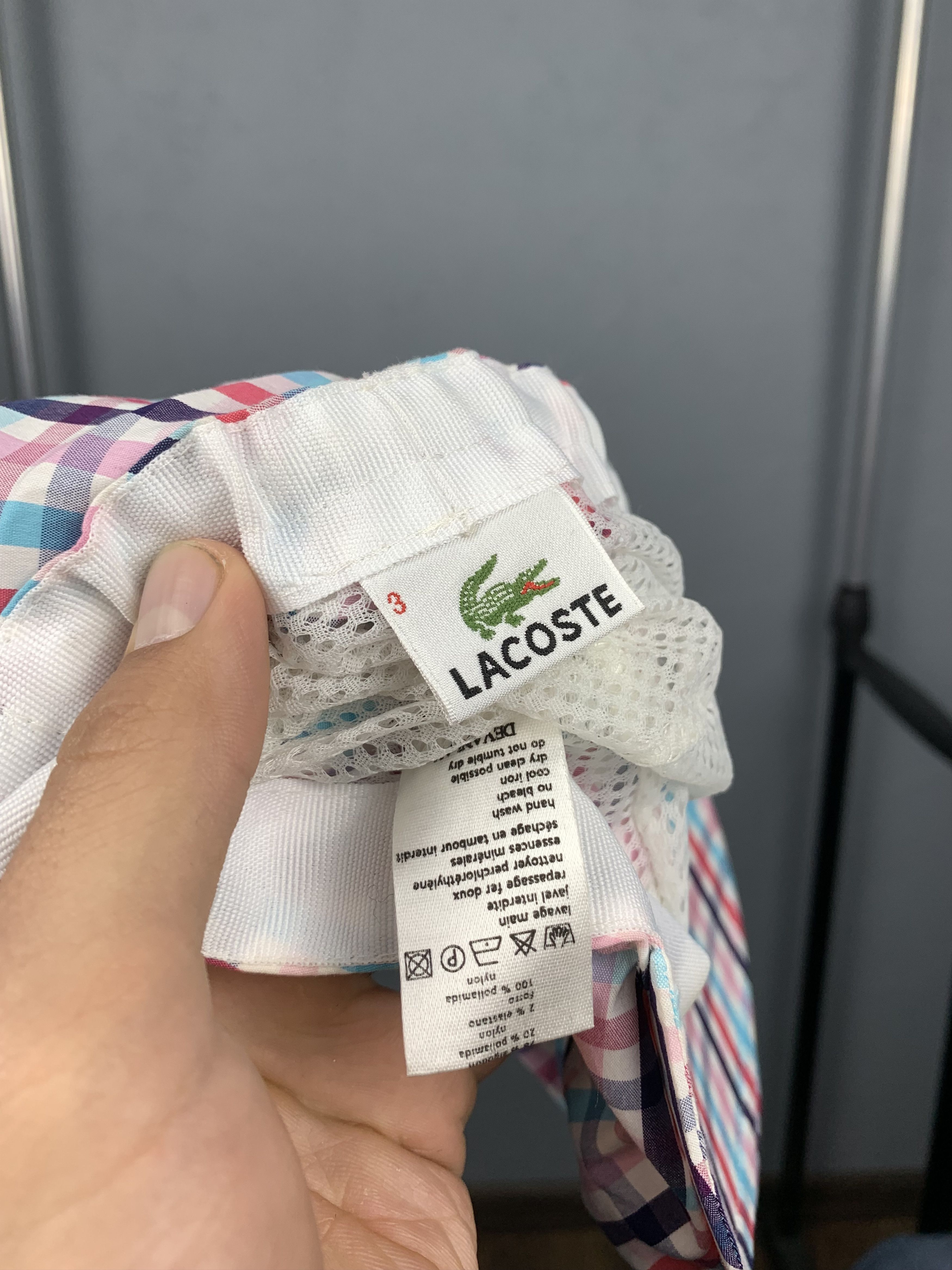 Lacoste × Vintage Lacoste 90s Vintage Hat Bakerboy Cap Size ONE SIZE - 4 Thumbnail