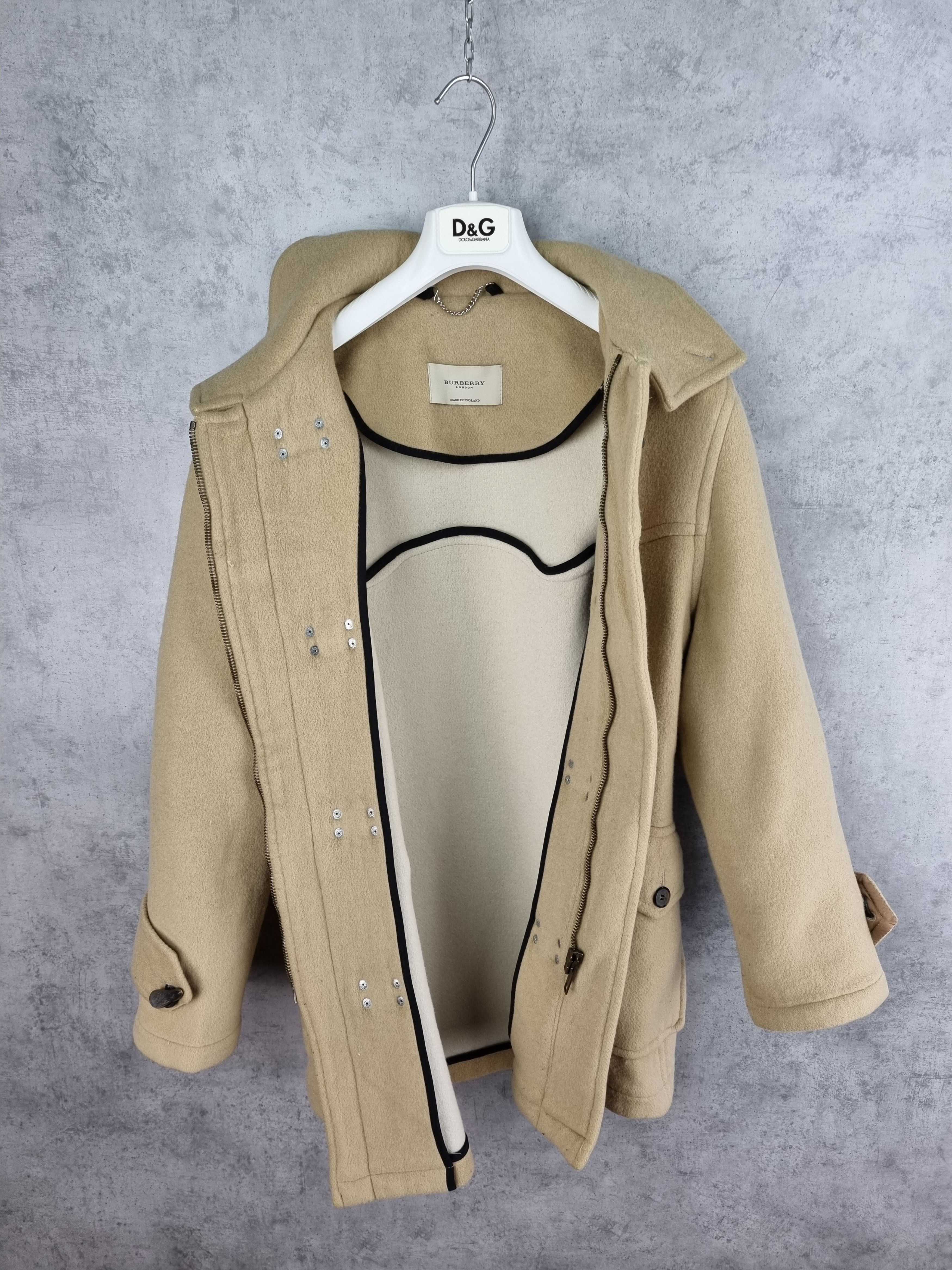 Burberry 90s Burberry Wool Doufle Coat Made in England Size M / US 6-8 / IT 42-44 - 12 Thumbnail