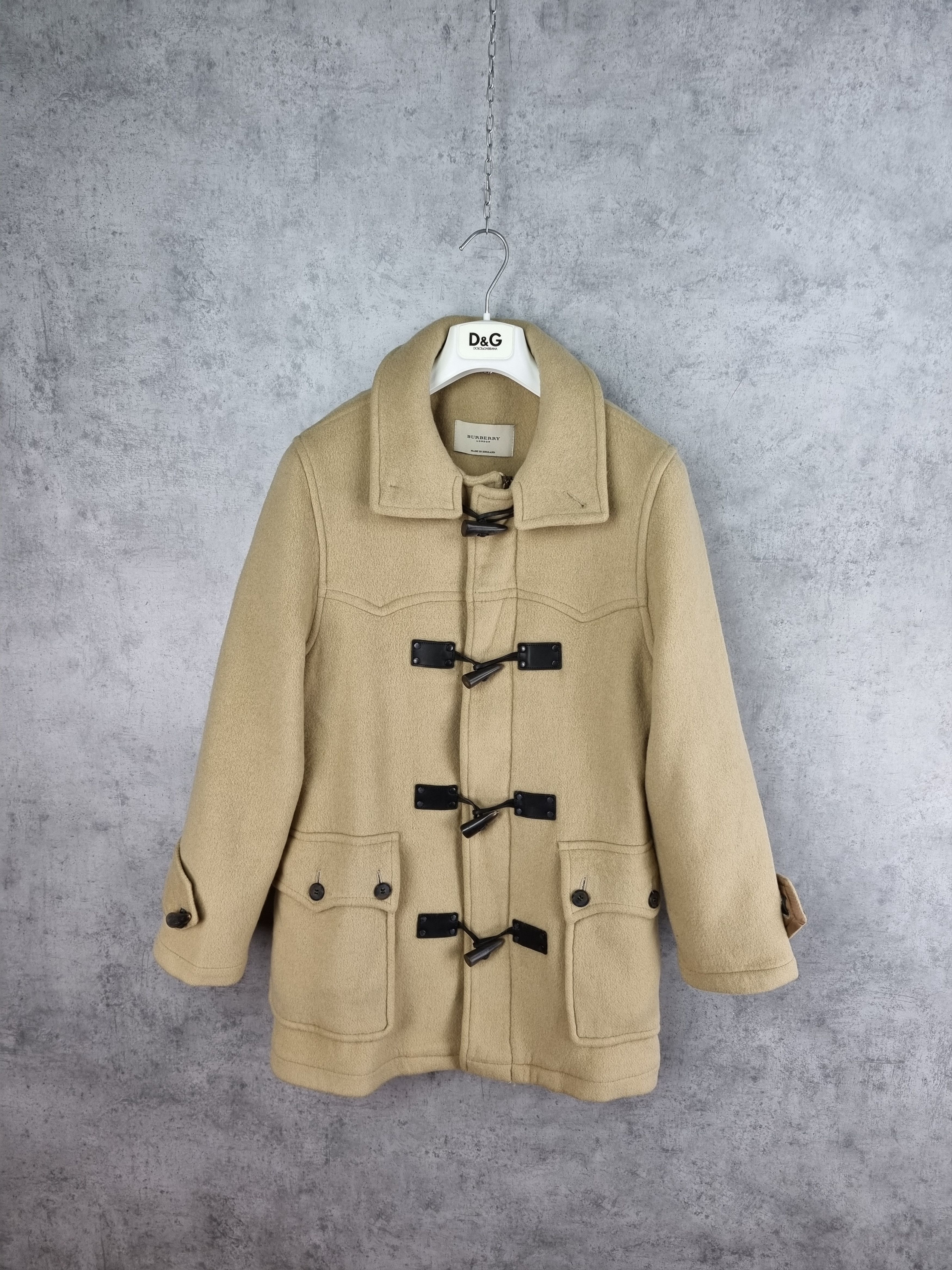 Burberry 90s Burberry Wool Doufle Coat Made in England Size M / US 6-8 / IT 42-44 - 3 Thumbnail