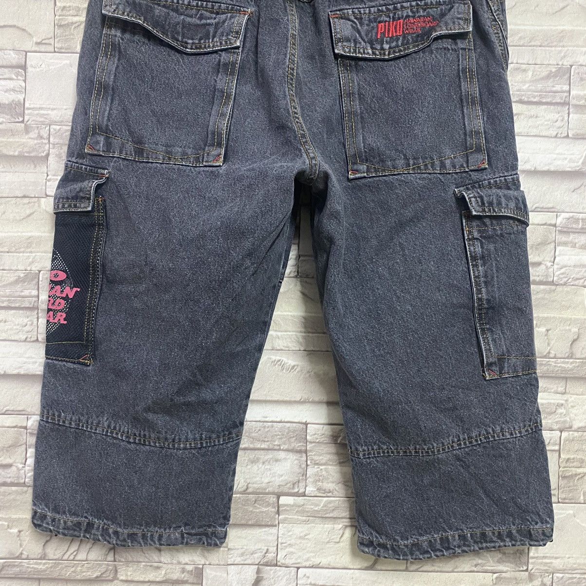 Japanese Brand Vintage PIKO Denim Jorts Size US 32 / EU 48 - 12 Thumbnail