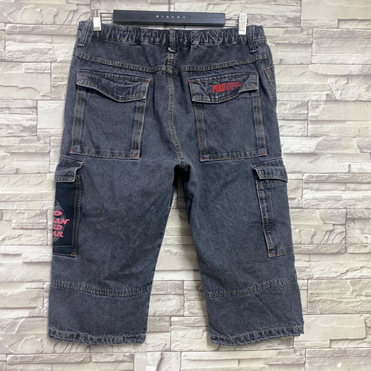 Japanese Brand Vintage PIKO Denim Jorts Size US 32 / EU 48 - 10 Thumbnail
