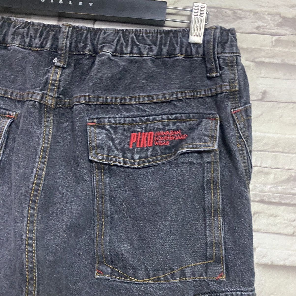 Japanese Brand Vintage PIKO Denim Jorts Size US 32 / EU 48 - 13 Thumbnail