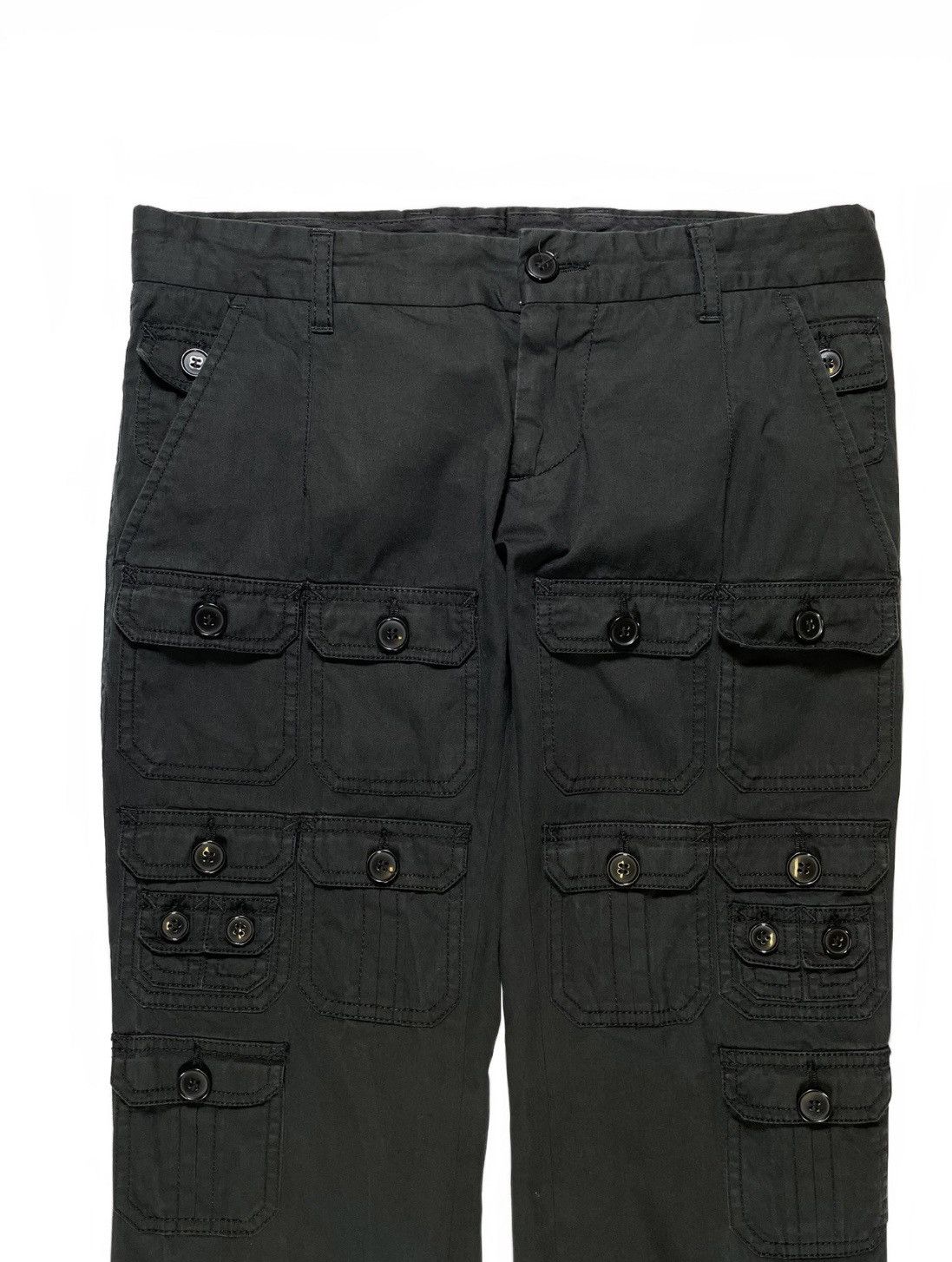 Dolce & Gabbana SS2008 Dolce & Gabbana Multi pocket rare cargo trousers Size US 29 - 2 Thumbnail