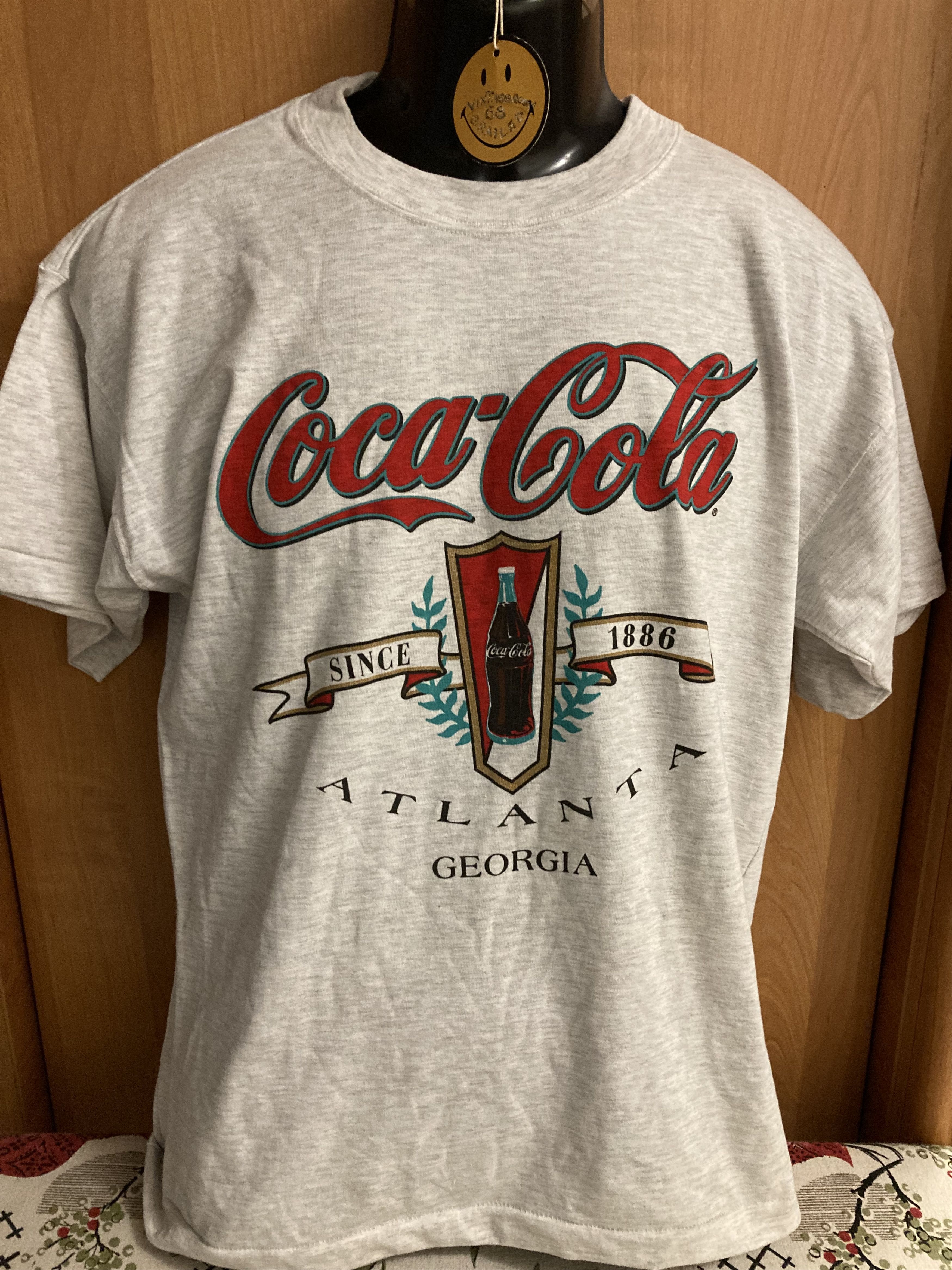 Coca Cola × Vintage Coca-Cola Vintage Single Stitch T-Shirt Big Logo Size US L / EU 52-54 / 3 - 1 Thumbnail