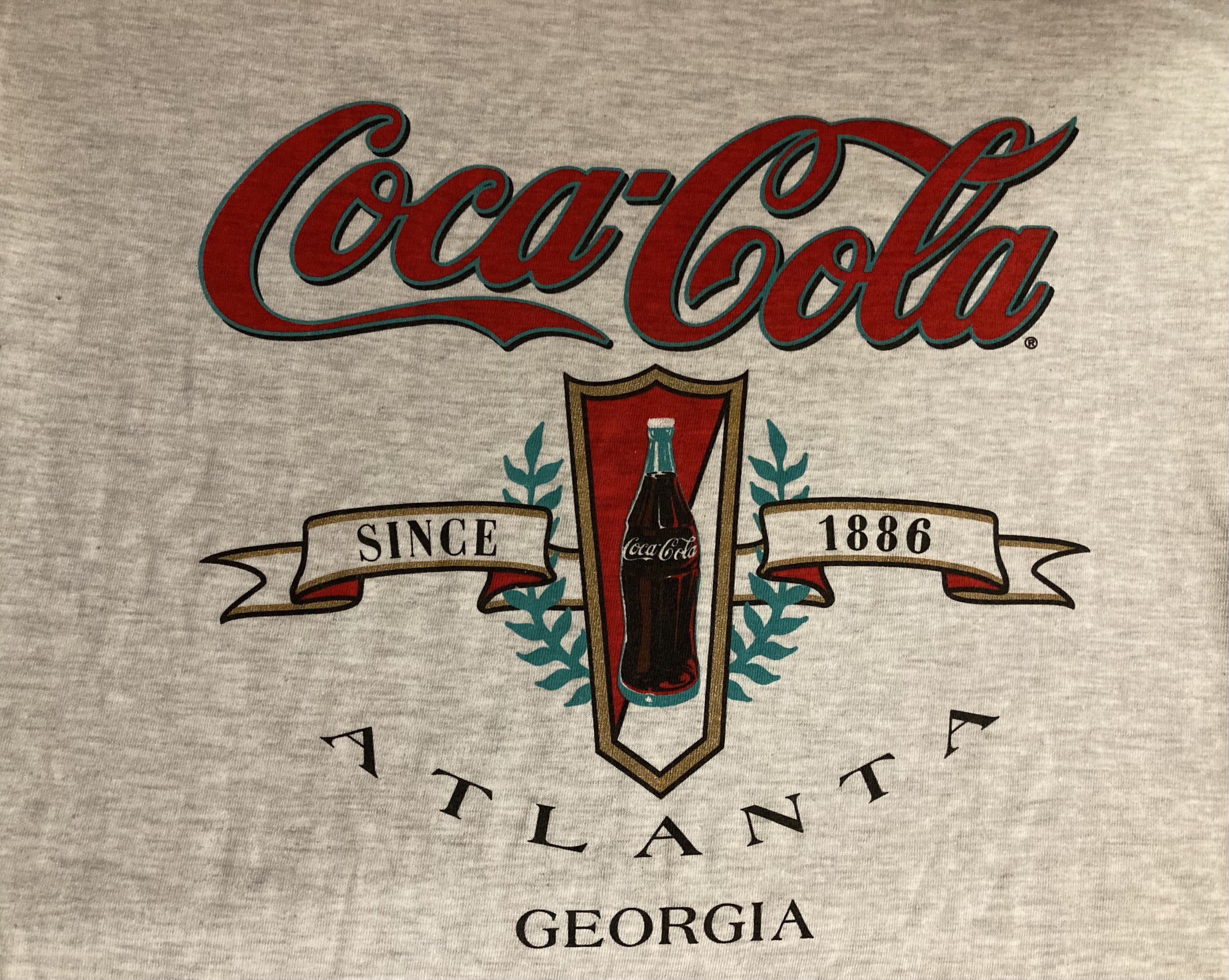 Coca Cola × Vintage Coca-Cola Vintage Single Stitch T-Shirt Big Logo Size US L / EU 52-54 / 3 - 7 Thumbnail