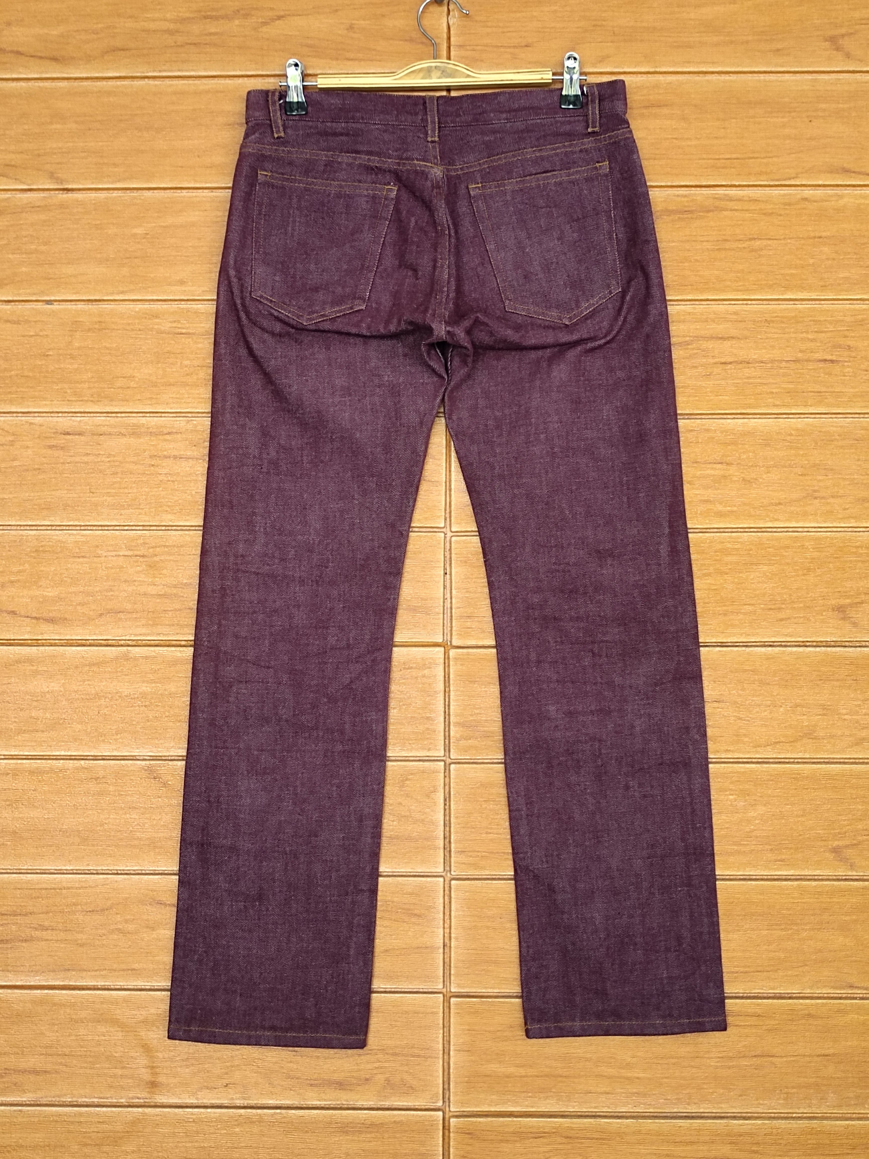 A.P.C. A.P.C Straight Cut Redline Selvedge Denim Jeans Size US 27 - 10 Thumbnail