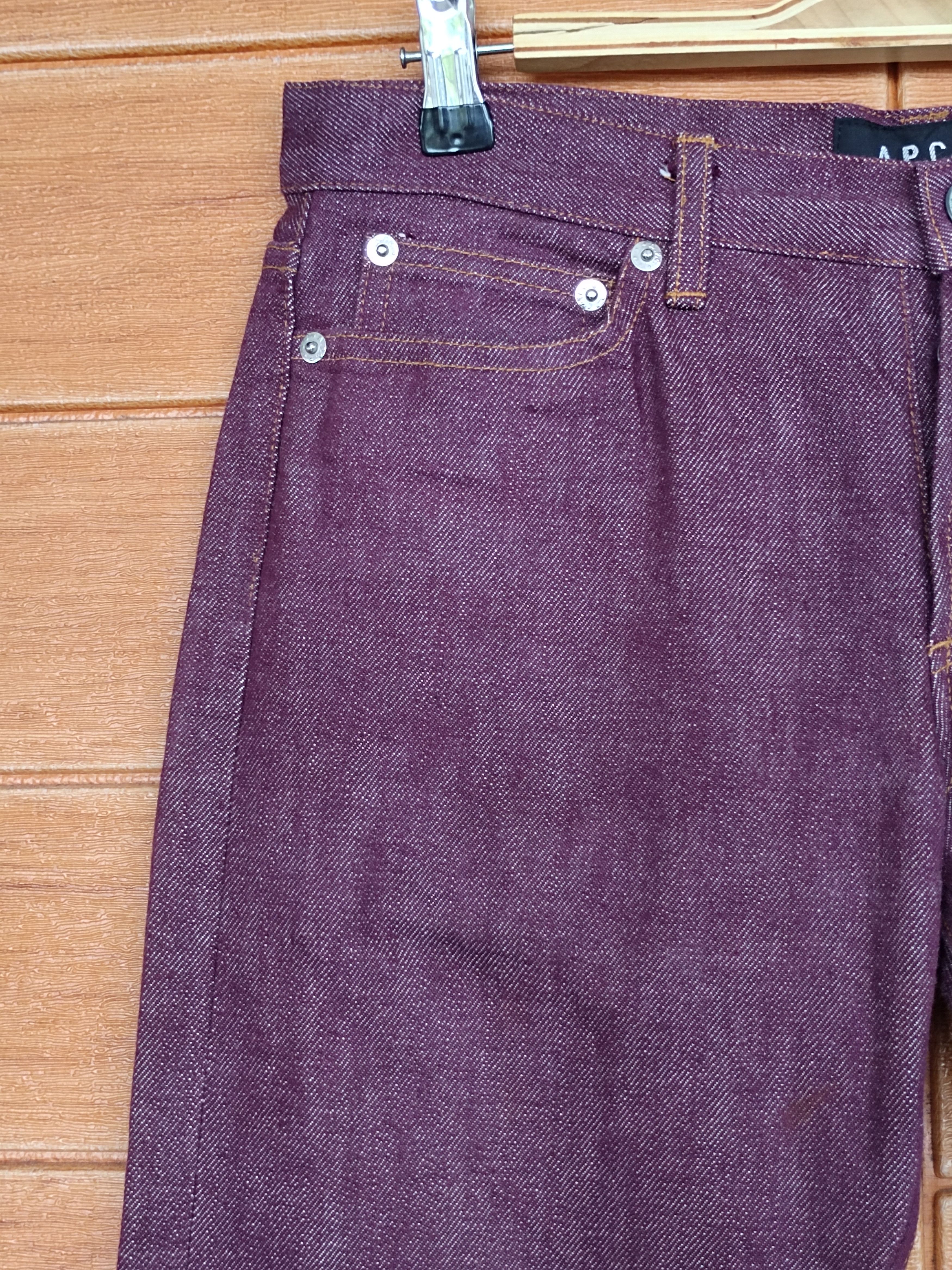 A.P.C. A.P.C Straight Cut Redline Selvedge Denim Jeans Size US 27 - 5 Thumbnail