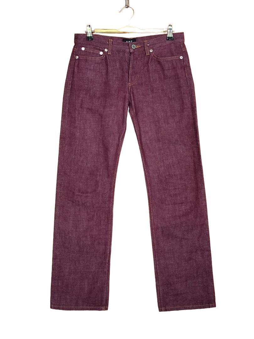 A.P.C. A.P.C Straight Cut Redline Selvedge Denim Jeans Size US 27 - 1 Thumbnail