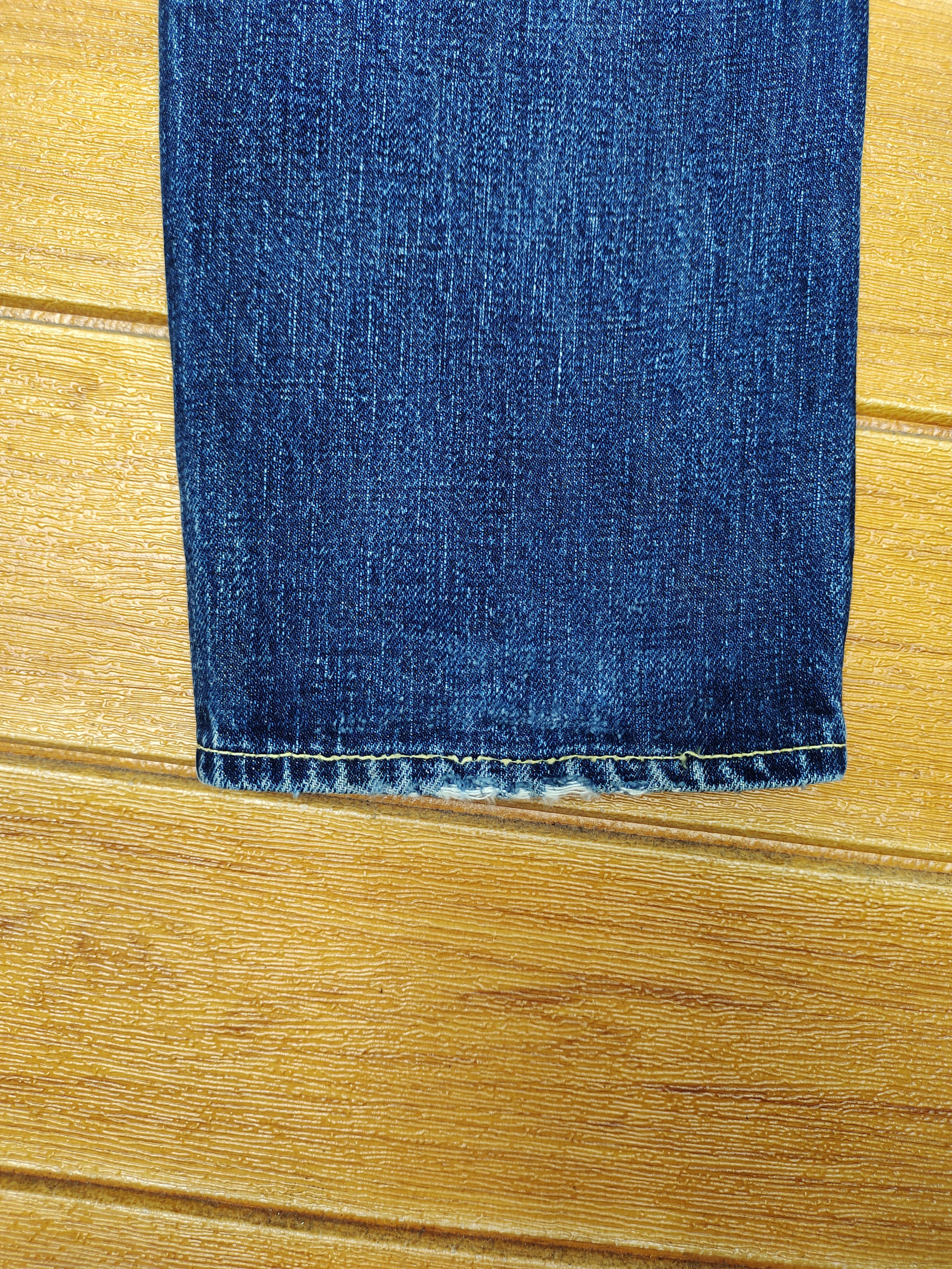 Kapital OG Kapital Japan Okayama Distress Faded Selvedge Denim Jeans Size US 27 - 16 Thumbnail