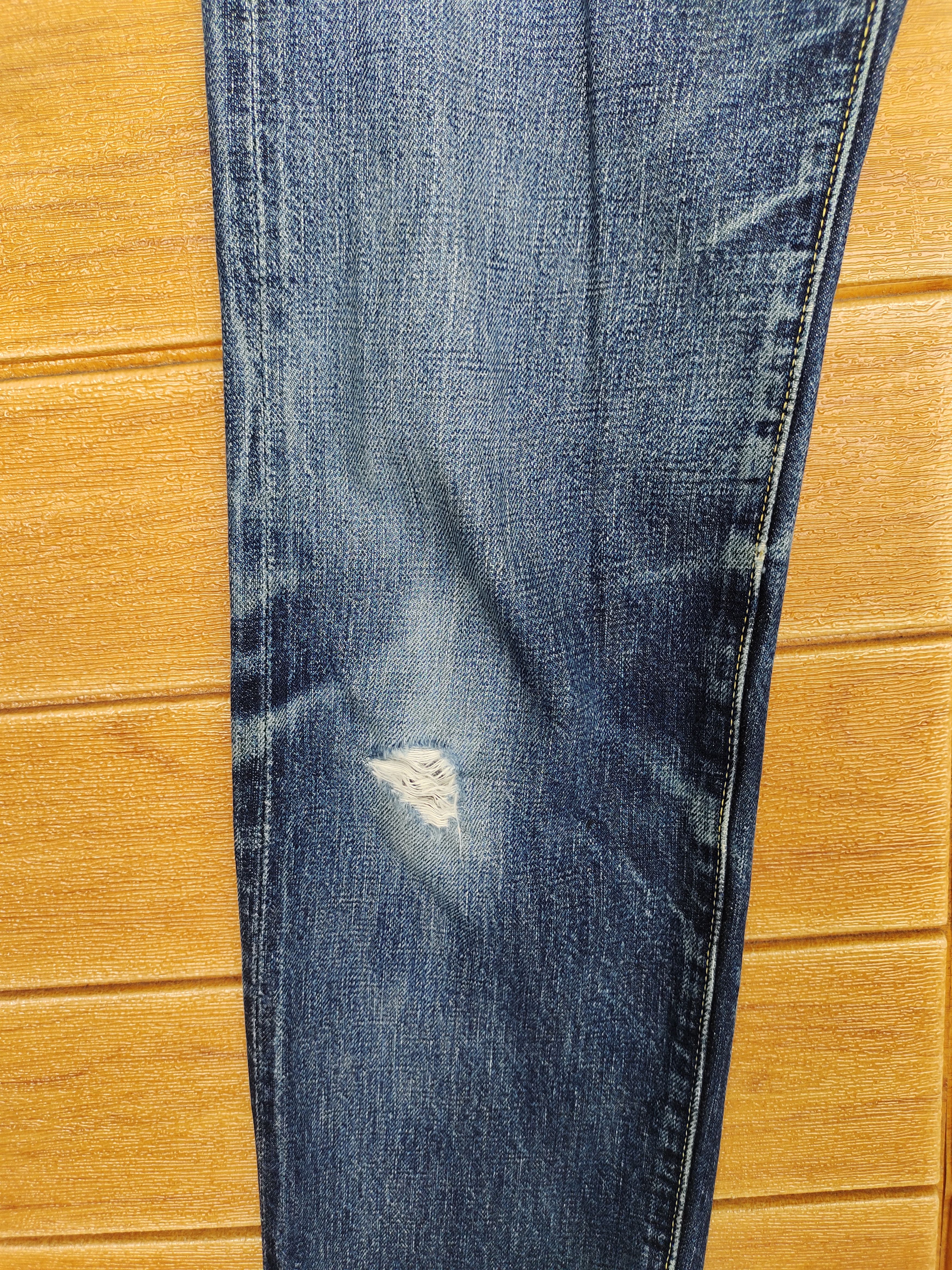 Kapital OG Kapital Japan Okayama Distress Faded Selvedge Denim Jeans Size US 27 - 6 Thumbnail