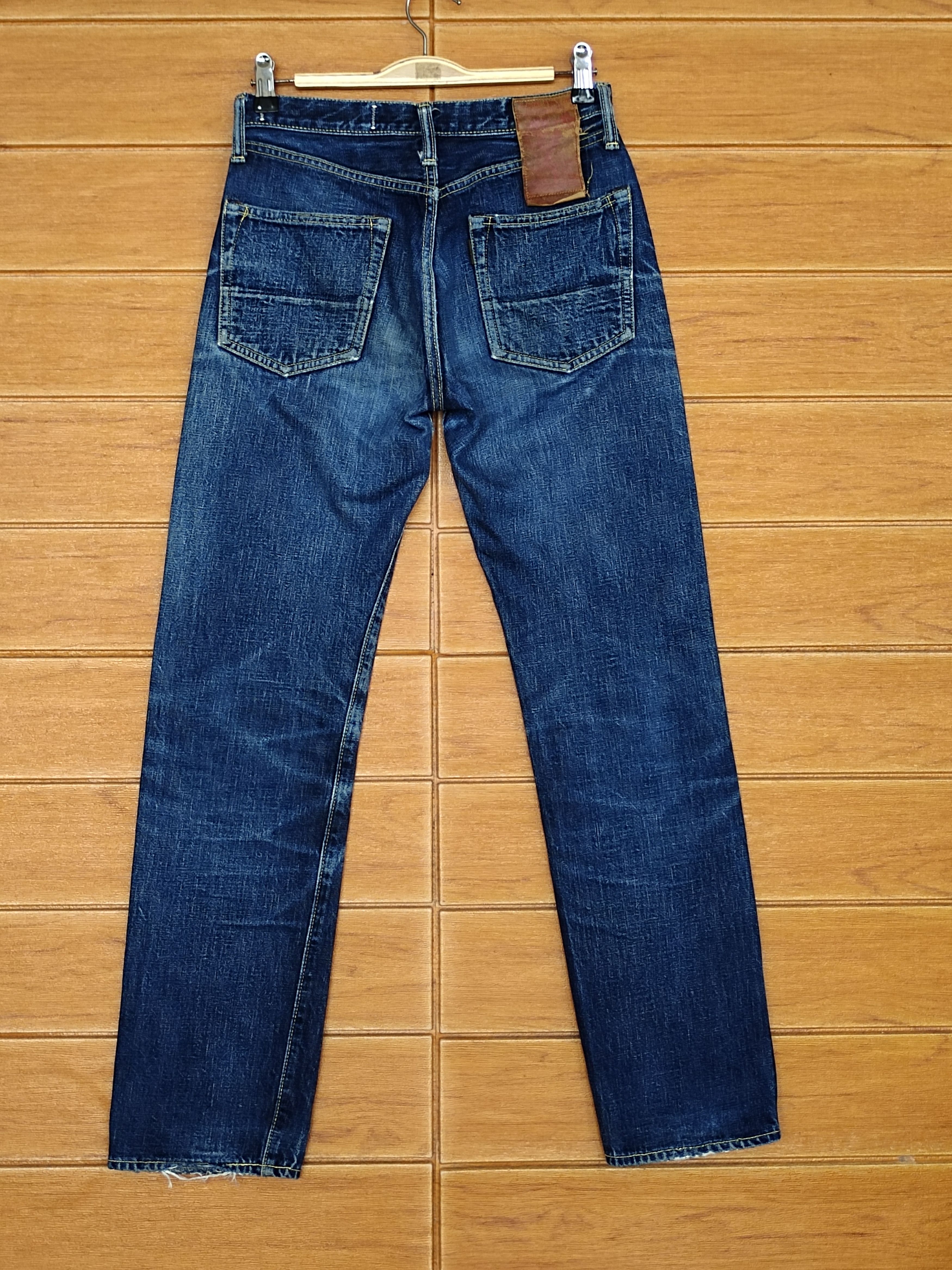 Kapital OG Kapital Japan Okayama Distress Faded Selvedge Denim Jeans Size US 27 - 9 Thumbnail