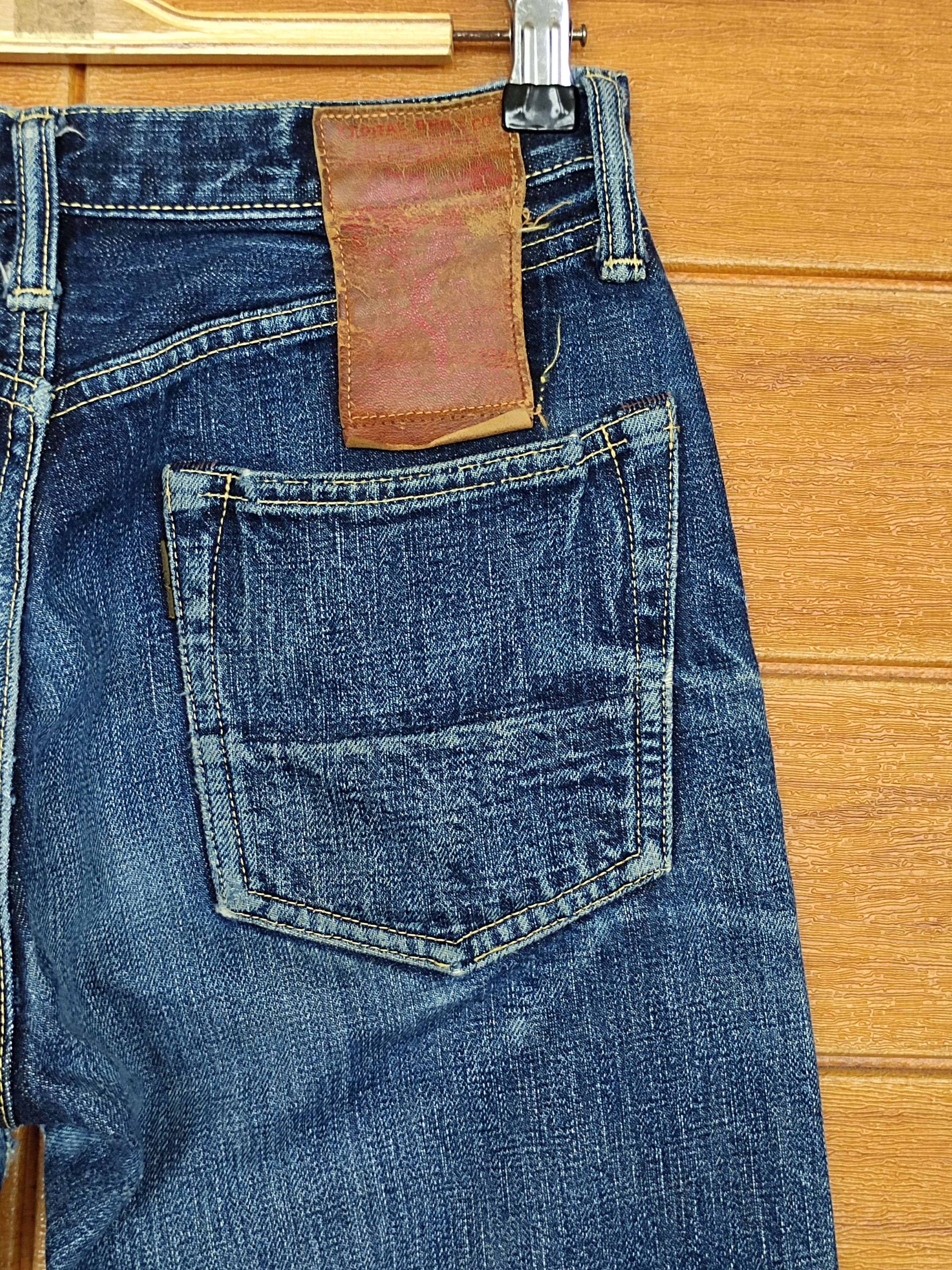 Kapital OG Kapital Japan Okayama Distress Faded Selvedge Denim Jeans Size US 27 - 11 Thumbnail
