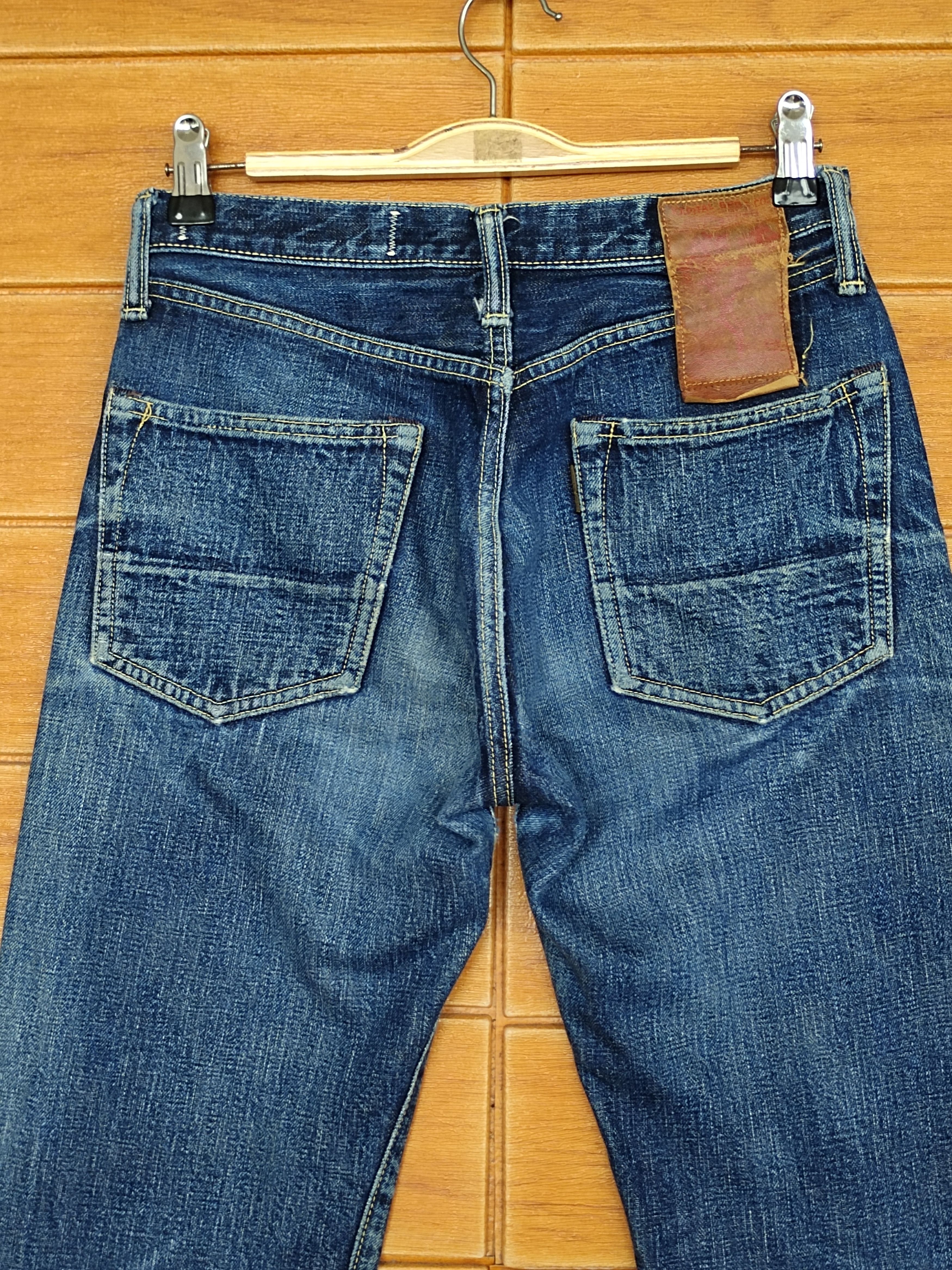 Kapital OG Kapital Japan Okayama Distress Faded Selvedge Denim Jeans Size US 27 - 10 Thumbnail
