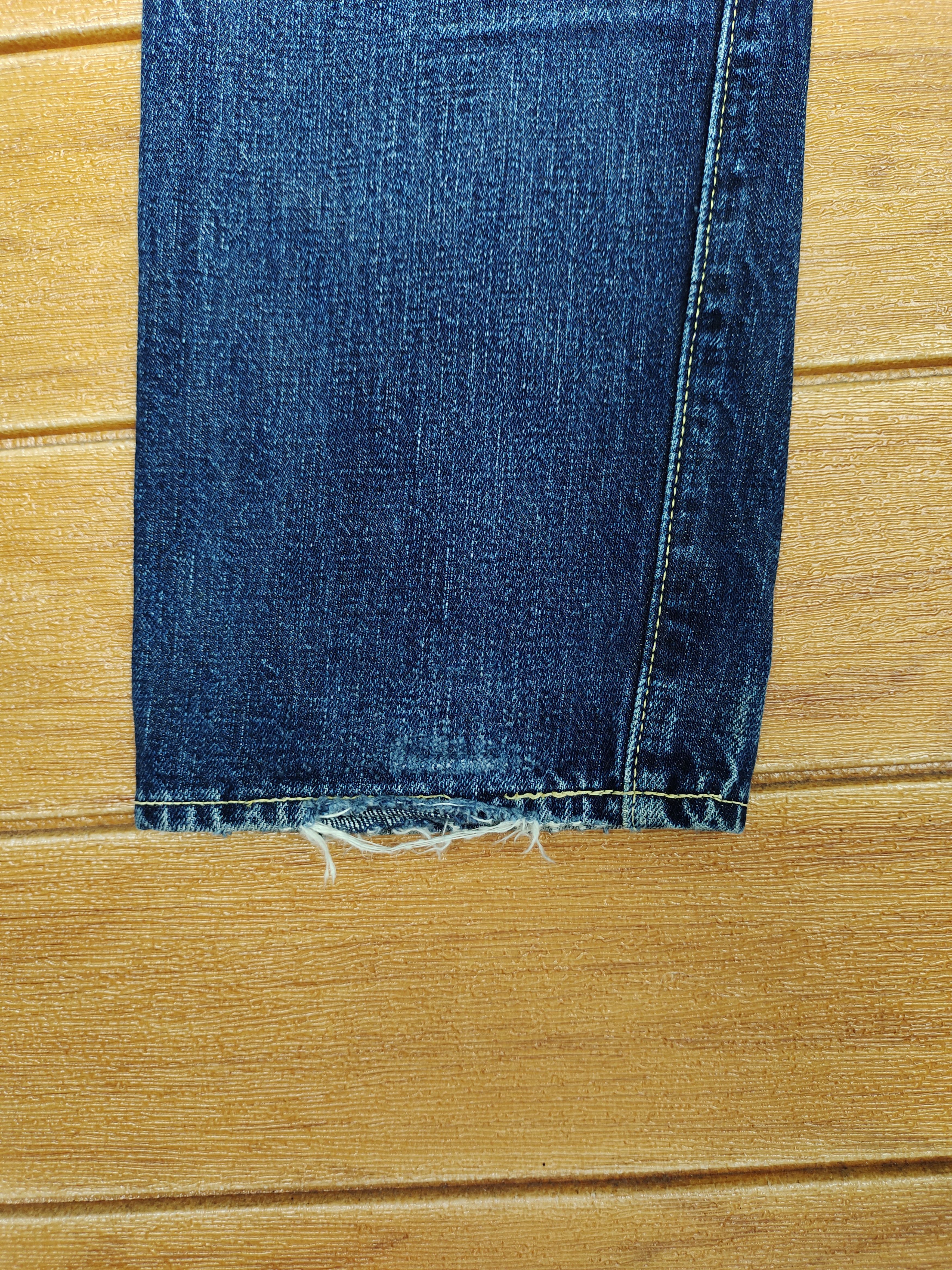 Kapital OG Kapital Japan Okayama Distress Faded Selvedge Denim Jeans Size US 27 - 15 Thumbnail