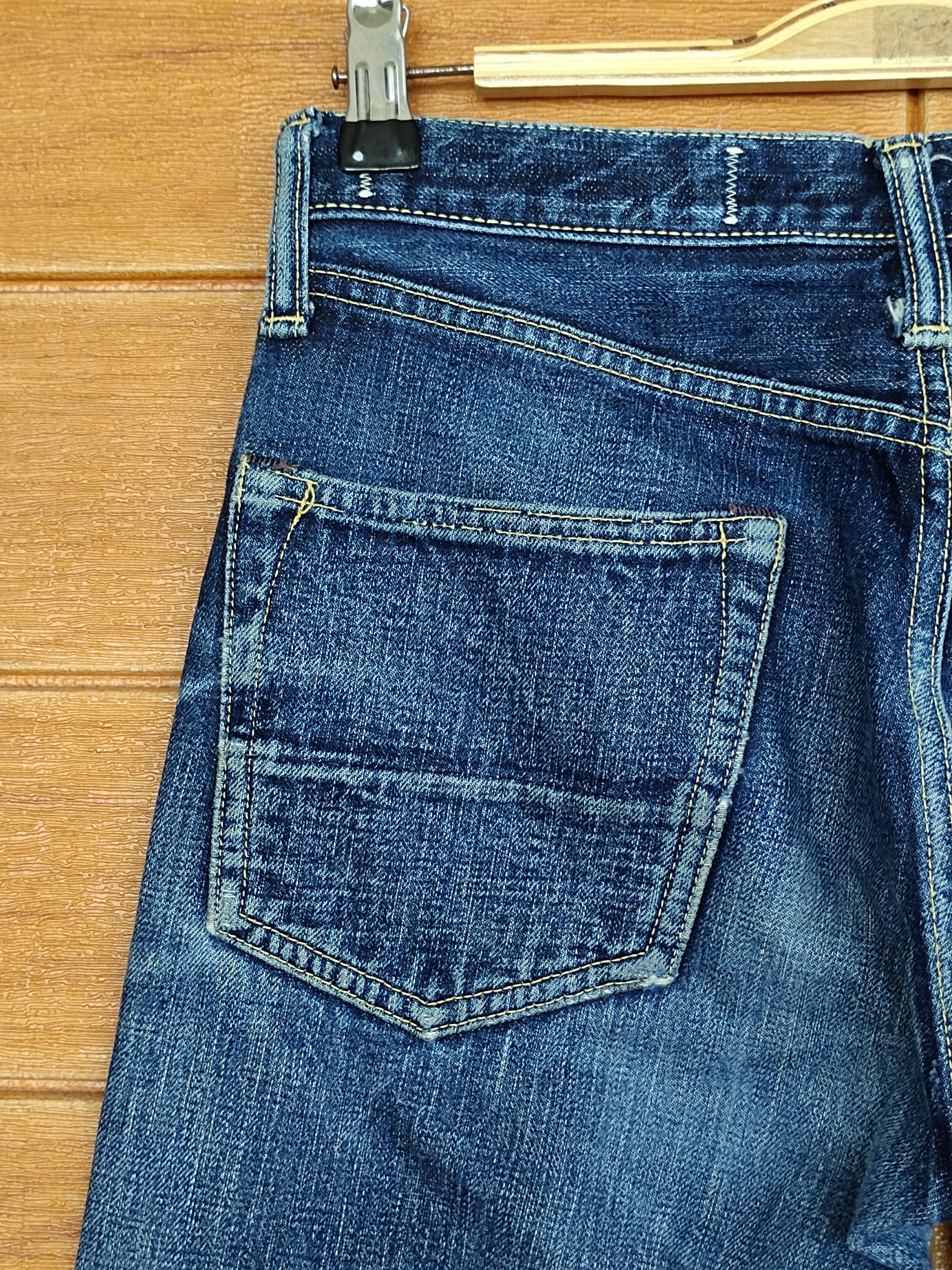Kapital OG Kapital Japan Okayama Distress Faded Selvedge Denim Jeans Size US 27 - 12 Thumbnail