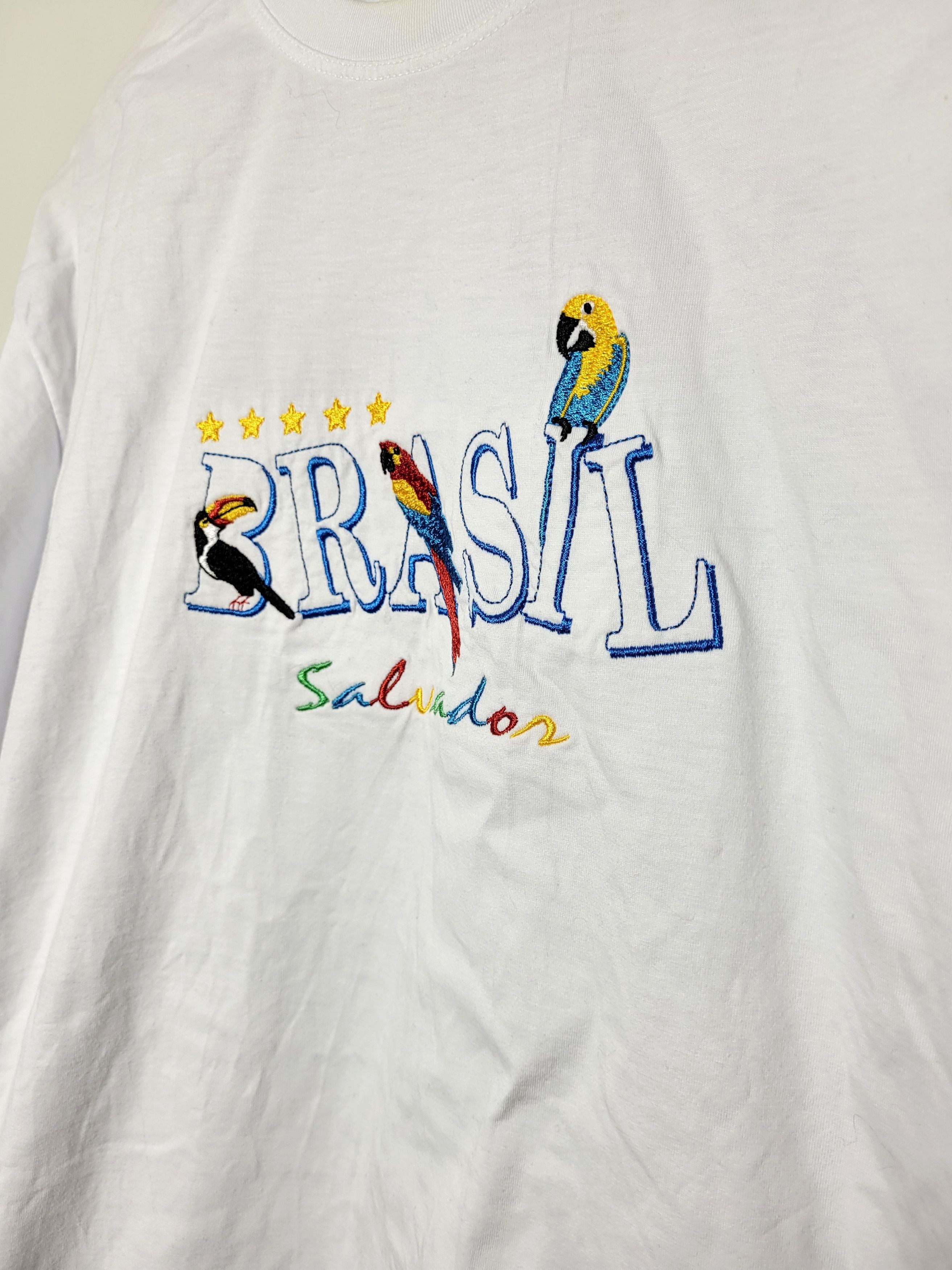 Vintage vintage Brasil t-shirt Size US S / EU 44-46 / 1 - 3 Thumbnail