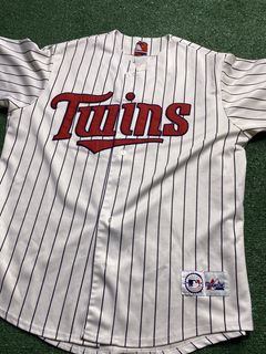 Majestic Minnesota Twins Authentic Made In USA #57 Johan Santana Jersey  Sz.Large