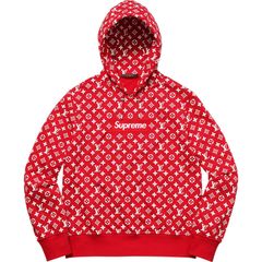 Image result for brown supreme louis vuitton hoodie