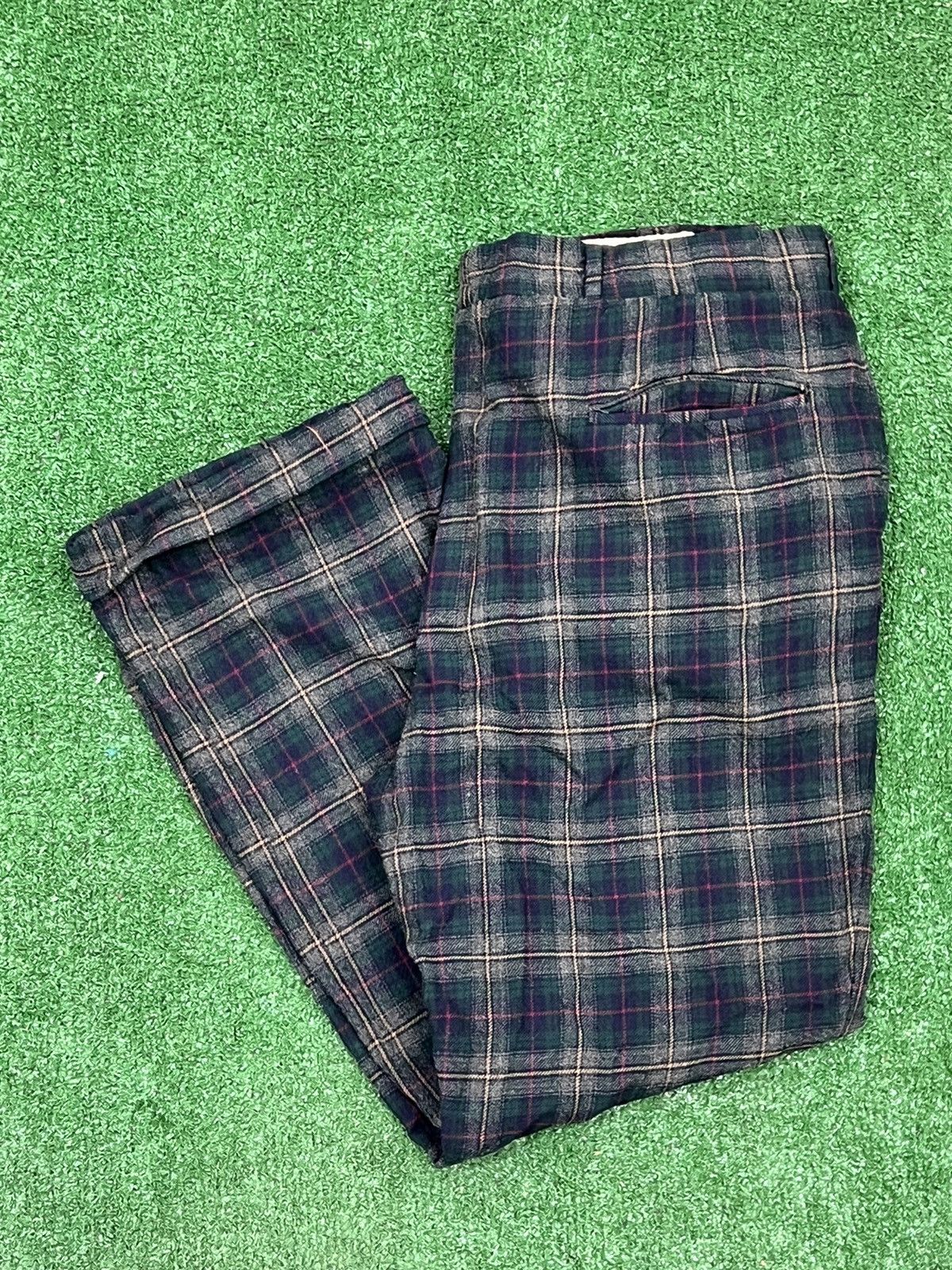 70s Scottish Tartans by Corbin Plaid Pants