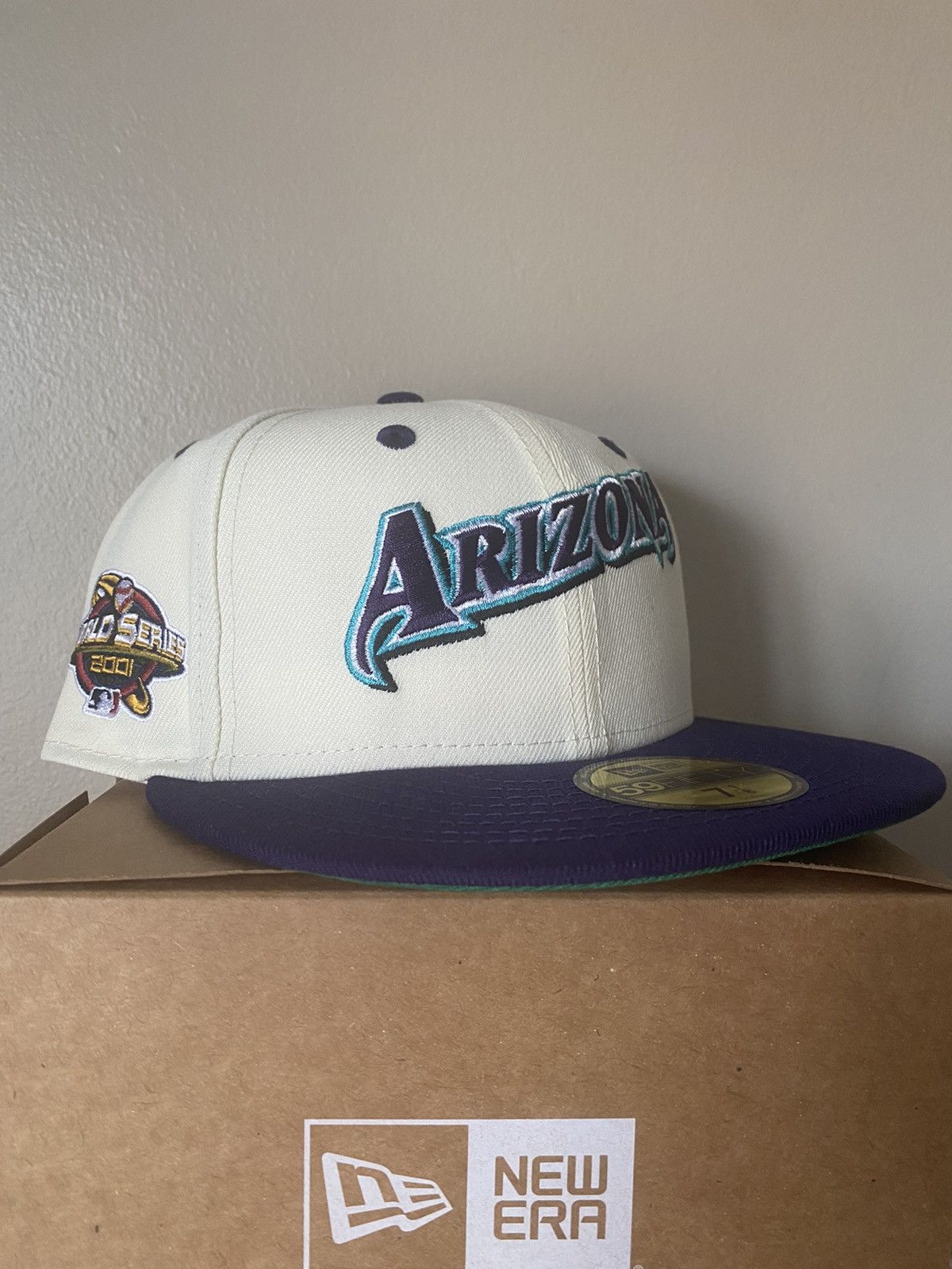 7 1/8 - Arizona Diamondbacks Script 2001 WS JustSports
