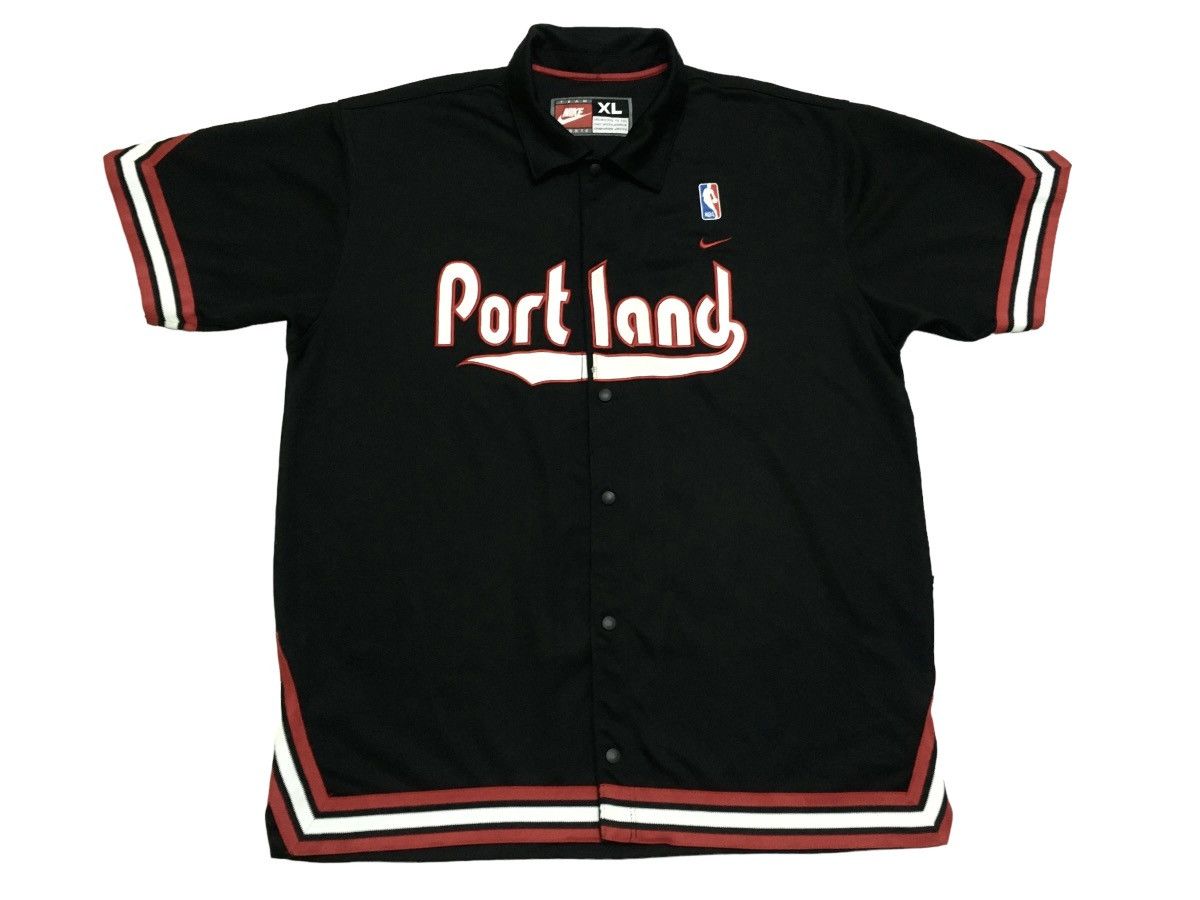NBA Rare Design Vintage Brand Nike NBA Portland Jersey 1990s Size US XL / EU 56 / 4 - 1 Thumbnail