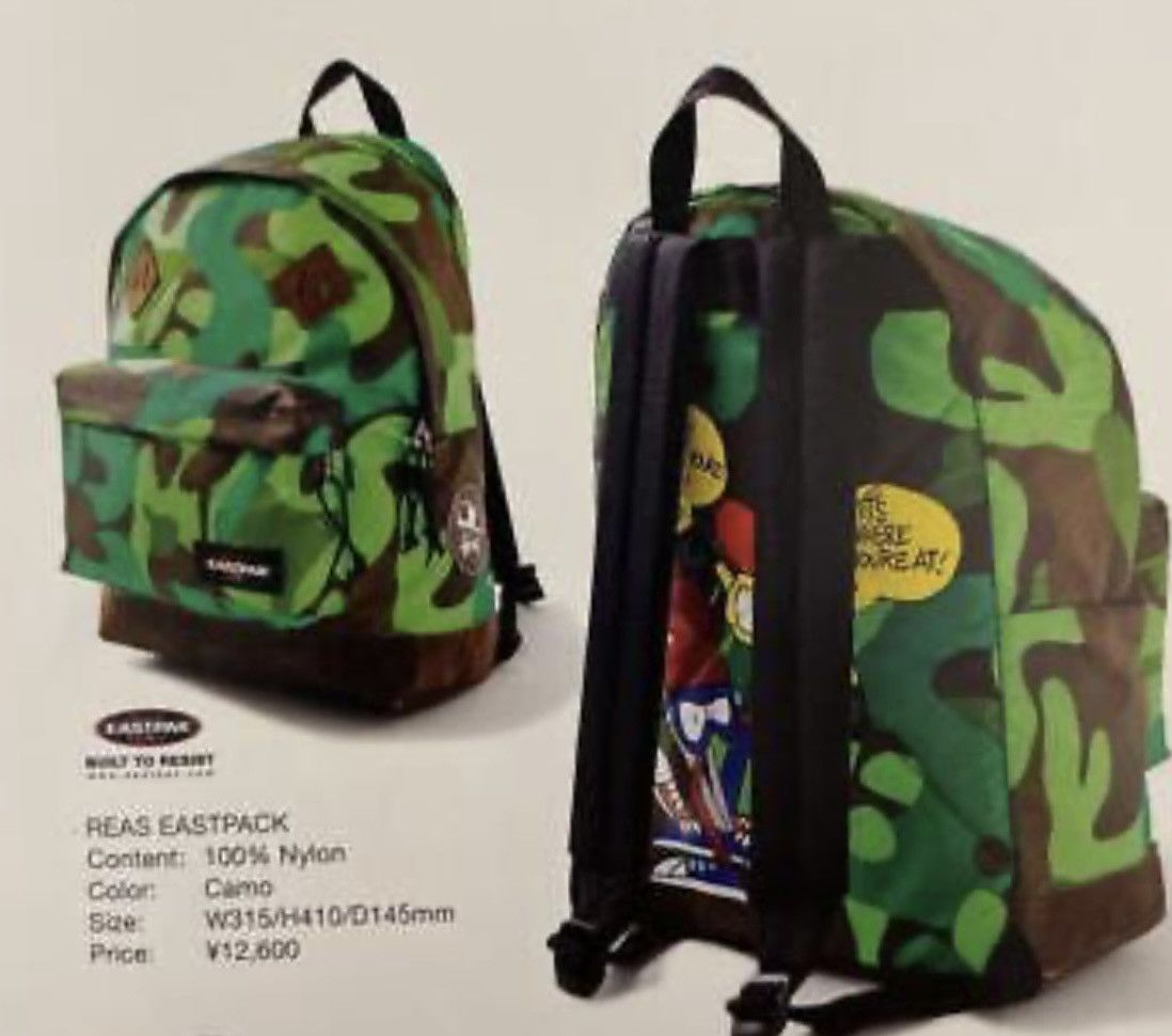 Stussy Stussy x Eastpak x Reas Camo Backpack Size ONE SIZE - 5 Thumbnail