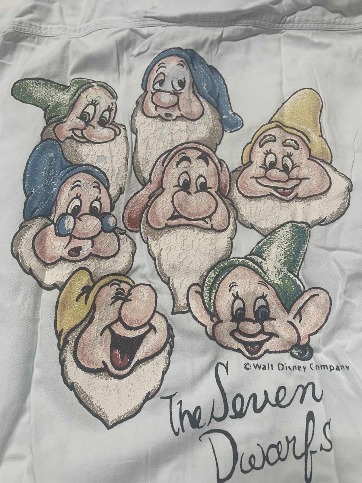 Disney Vintage Walt Disney Company The Seven Dwarfs Denim Shirt Size US L / EU 52-54 / 3 - 11 Thumbnail