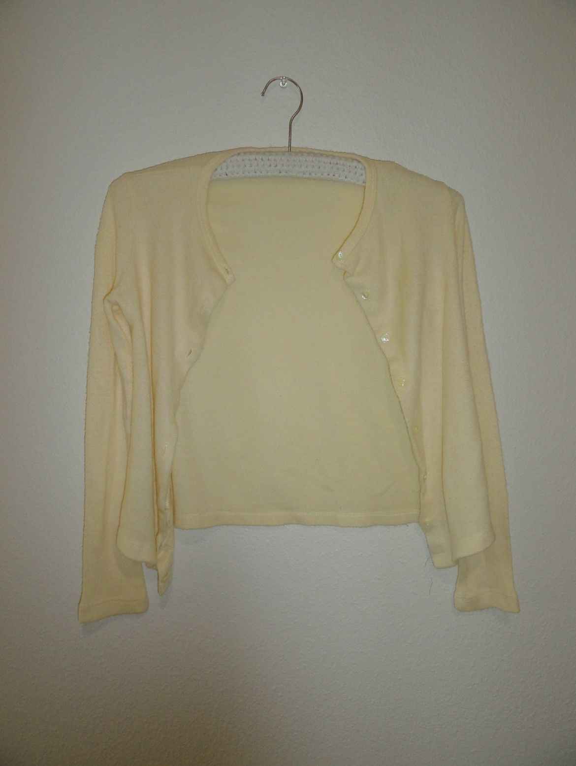 Vintage Vintage Yellow Cardigan Size XS / US 0-2 / IT 36-38 - 1 Preview