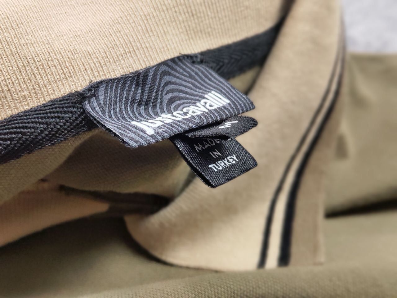 Just Cavalli Just Cavalli Exclusive Designer Olive Mens Polo Shirt Size US M / EU 48-50 / 2 - 17 Thumbnail